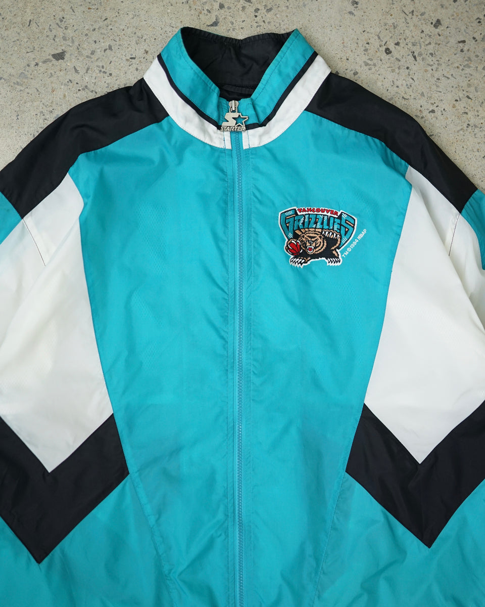 vancouver grizzlies 1994 full-zip windbreaker - XL – Chez Claude