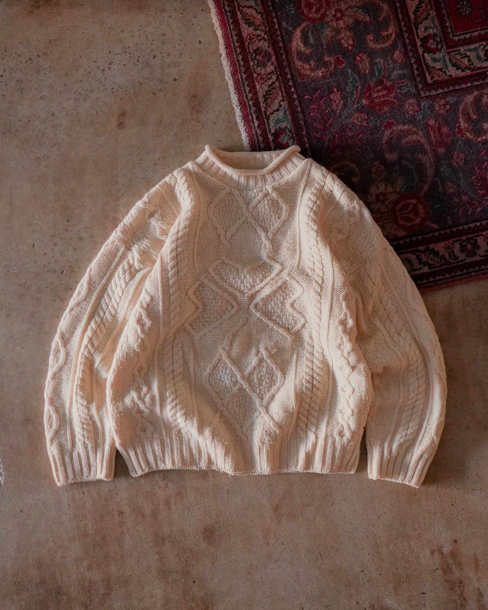 aran crafts ireland knit sweater