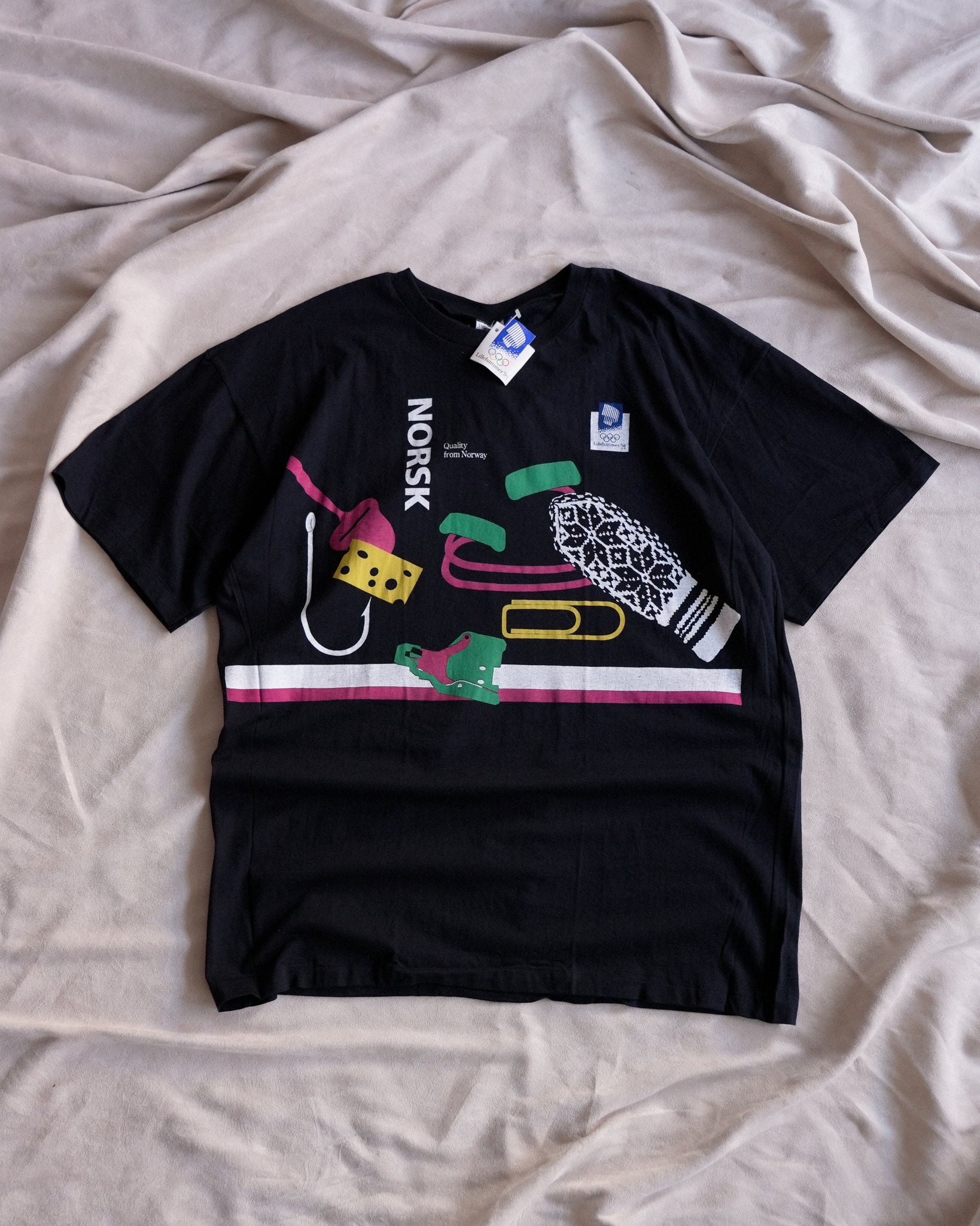 lillehammer norway 1994 olympics t-shirt