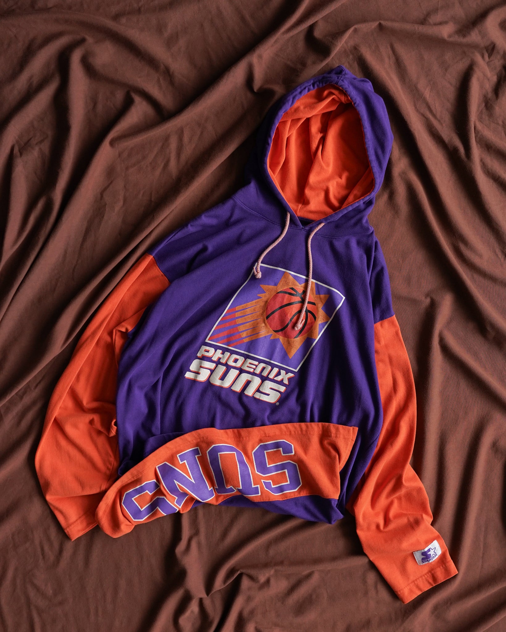 phoenix suns hooded longsleeve