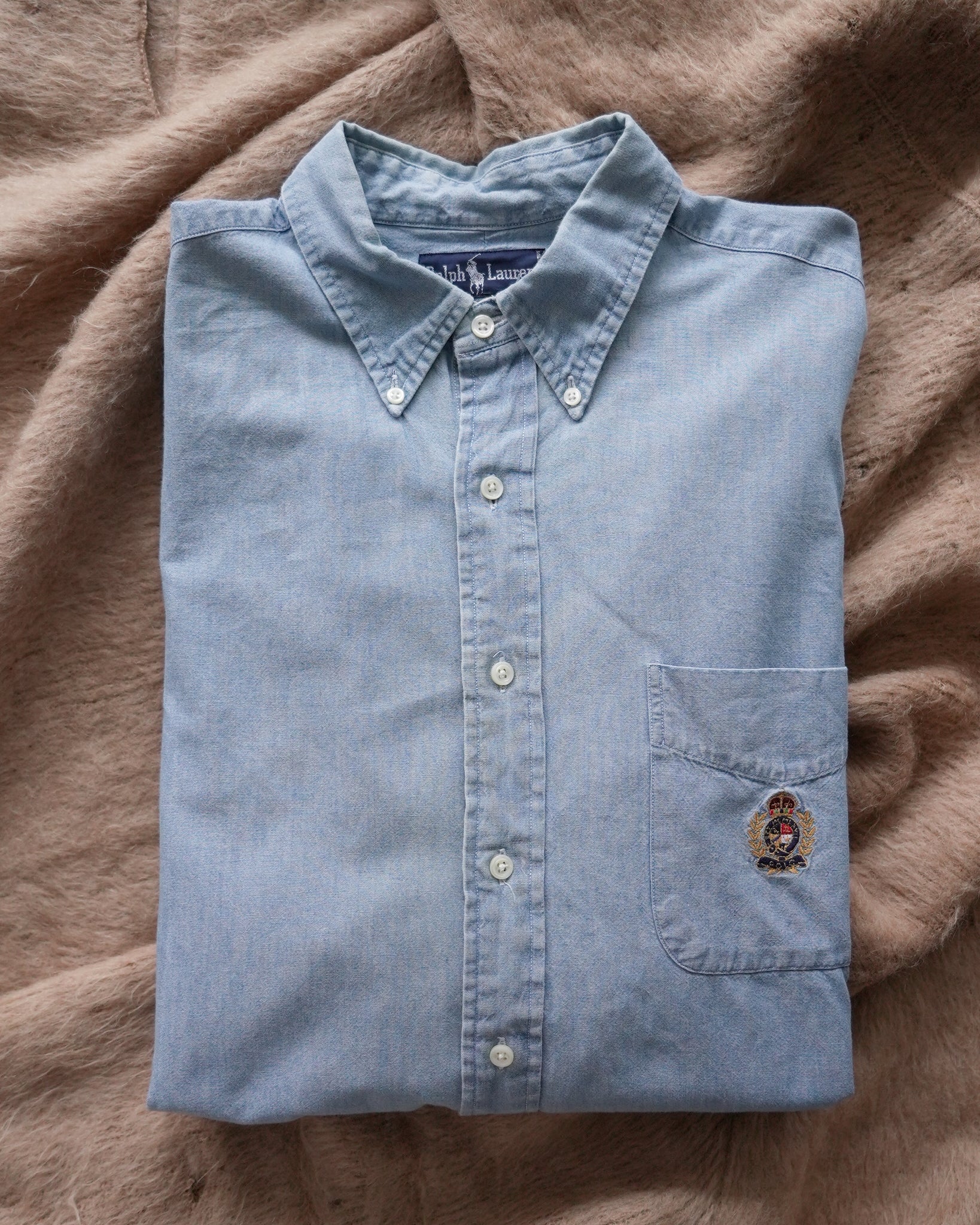 polo ralph lauren button-up shirt