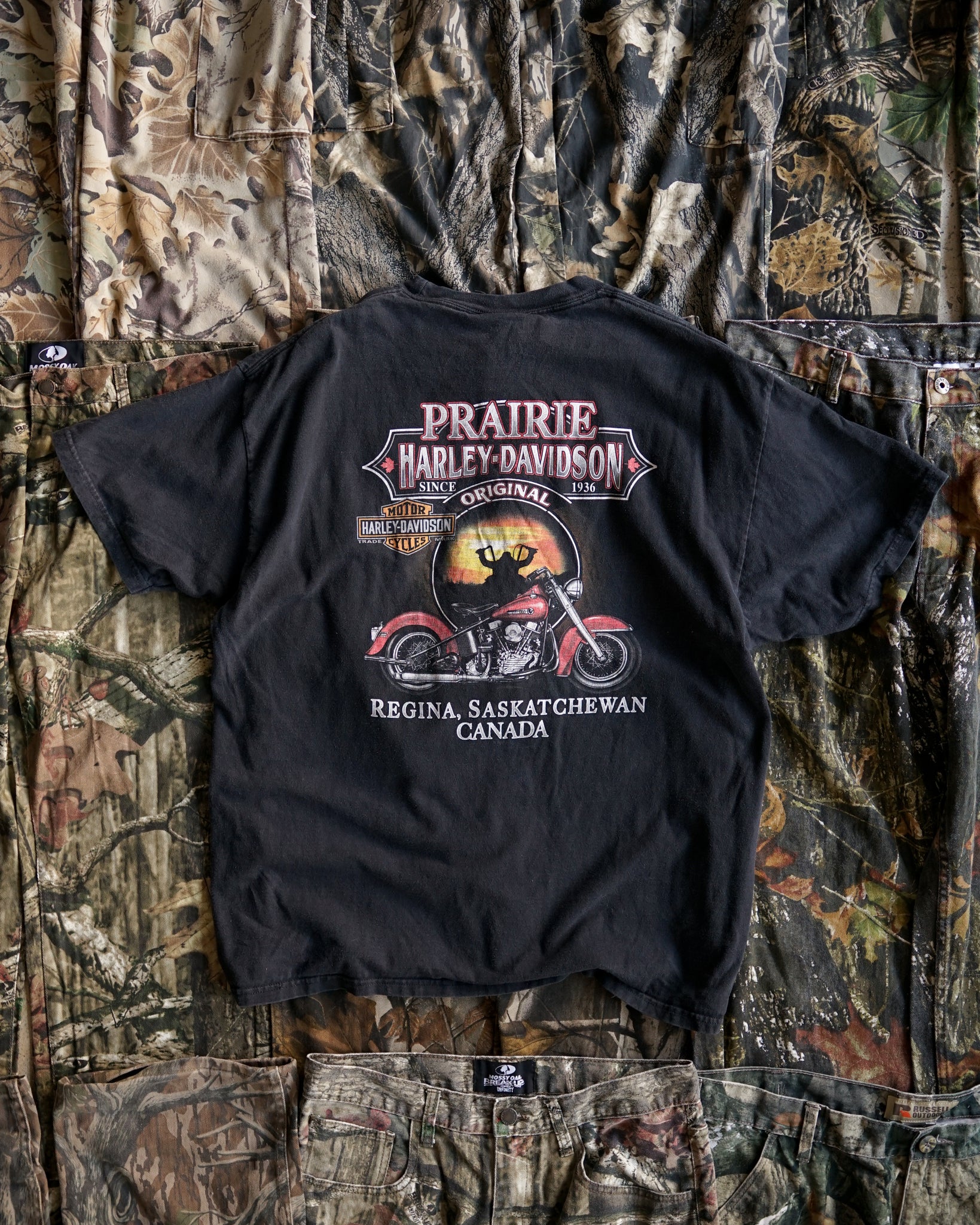 harley davidson regina saskatchewan t-shirt