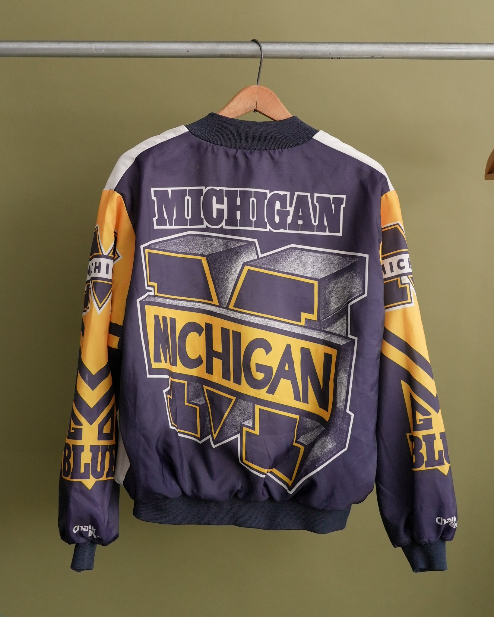 michigan bomber jacket