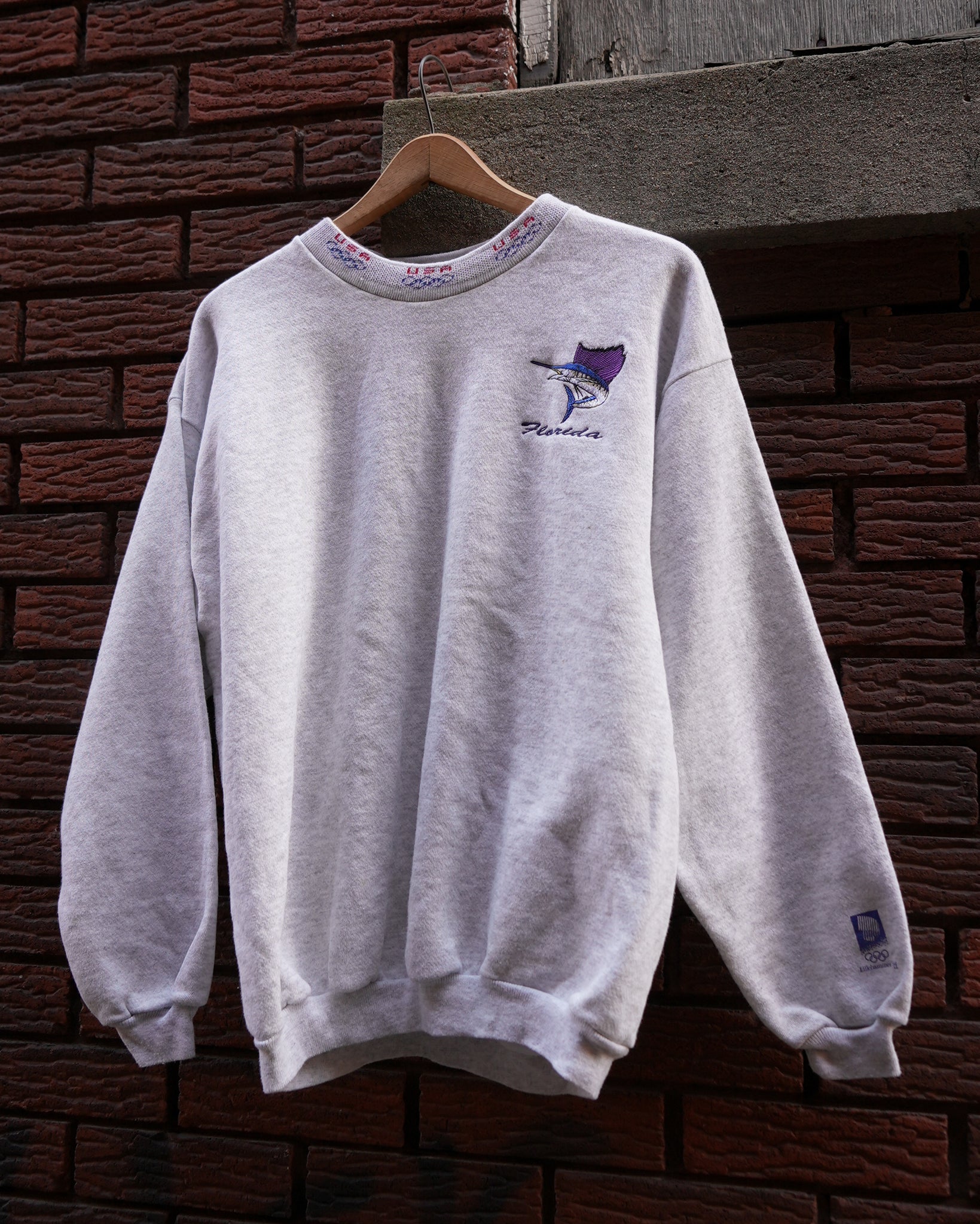 florida usa olympics crewneck