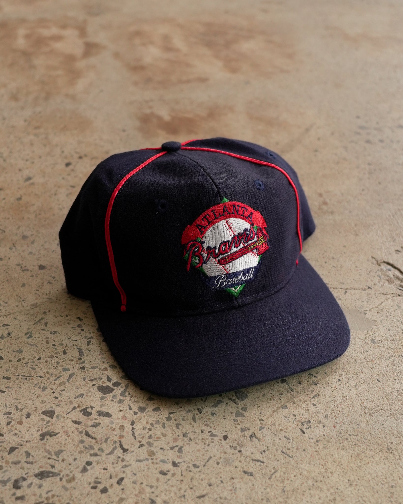 atlanta braves snapback hat