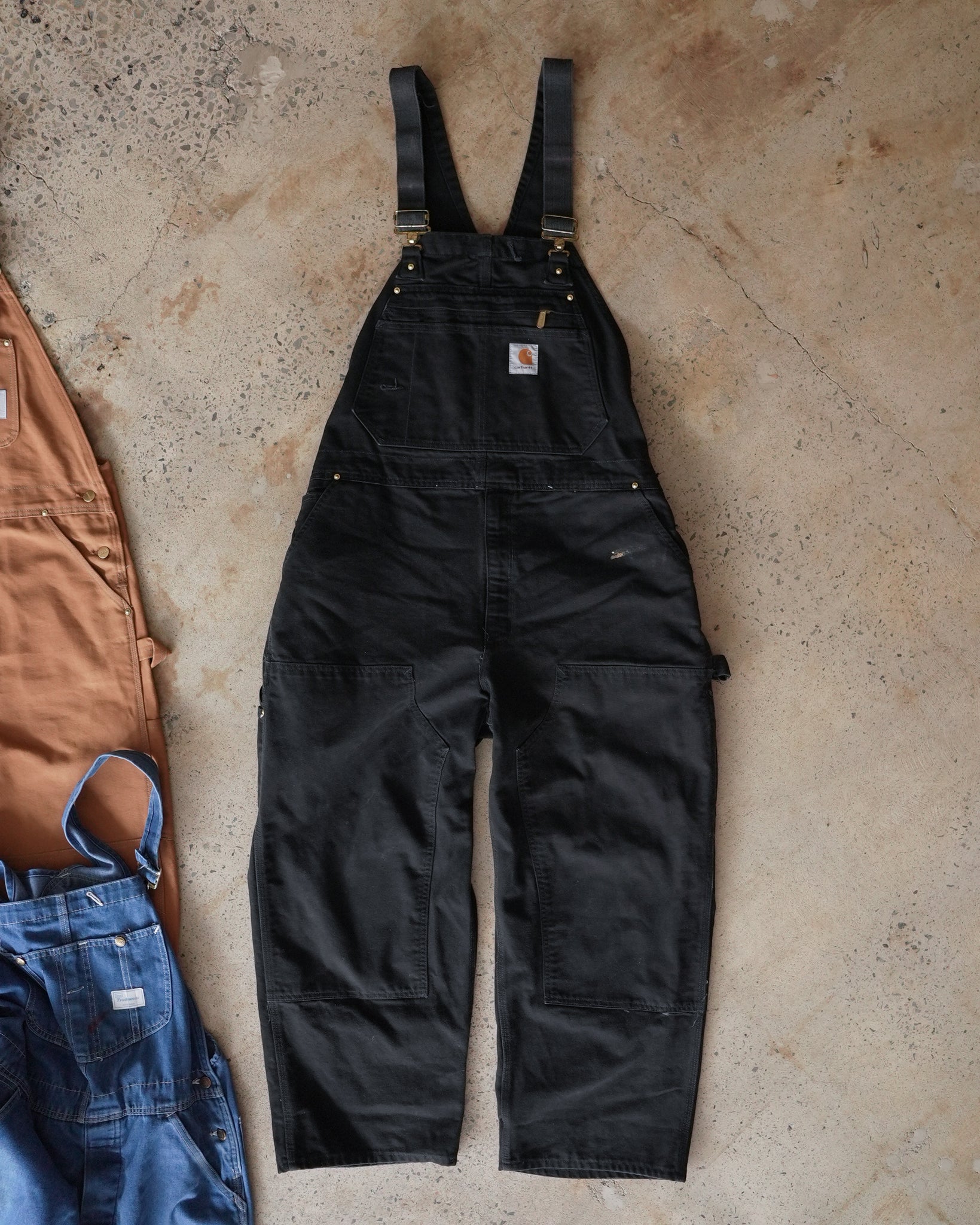 carhartt double knees overalls