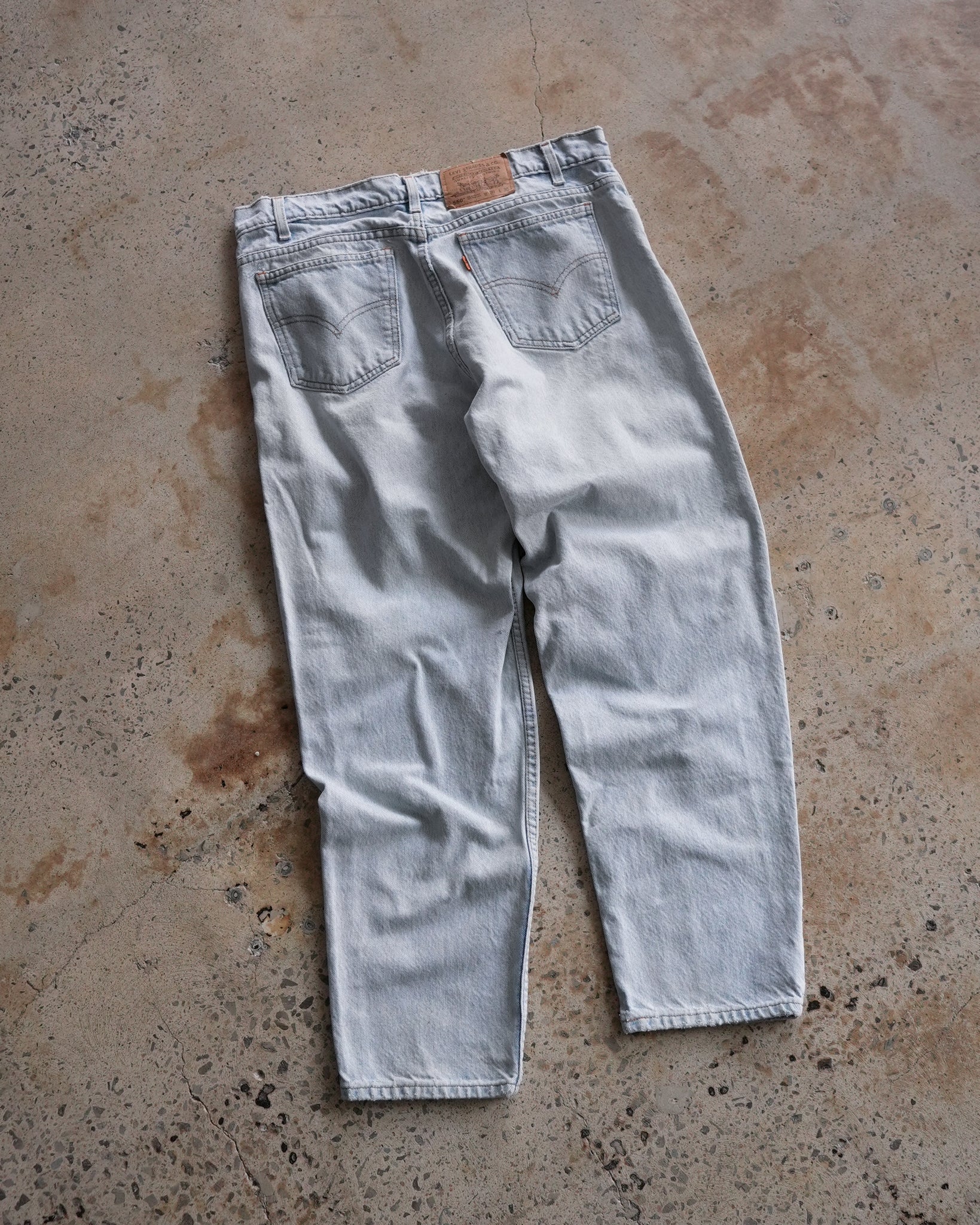 levi's 550 orange tab jeans