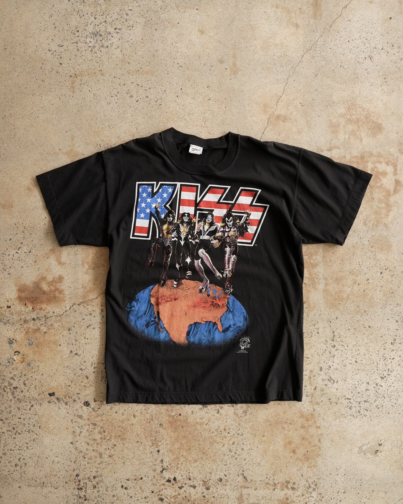 kiss world tour 1996 t-shirt
