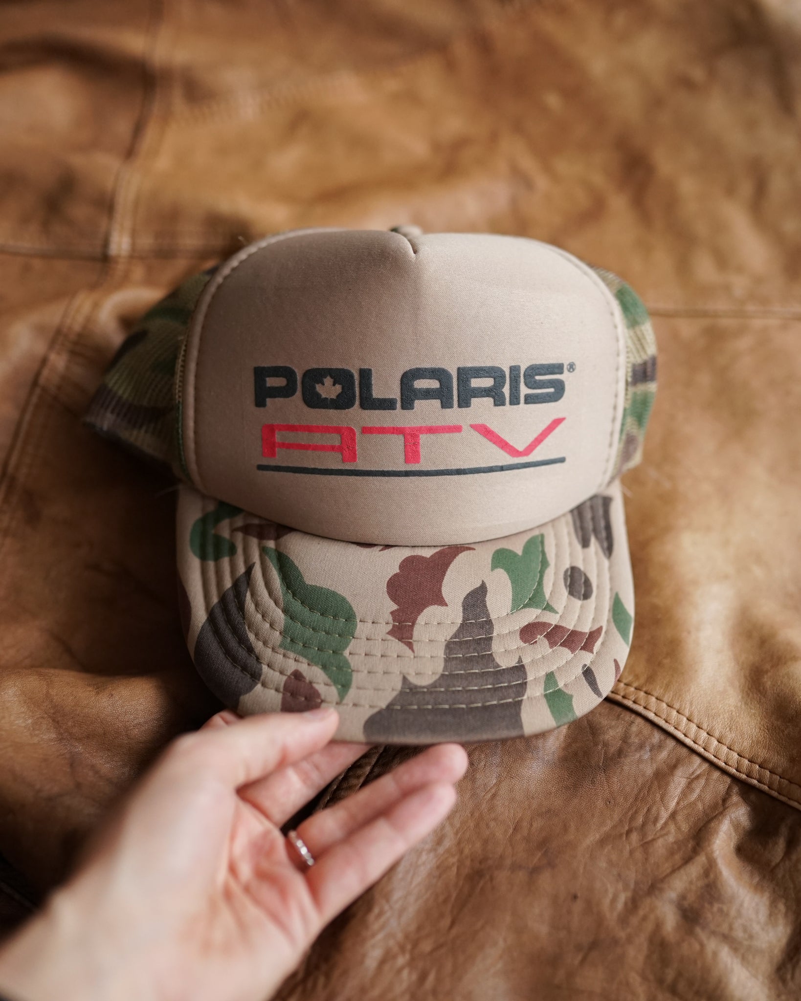 polaris atv trucker hat