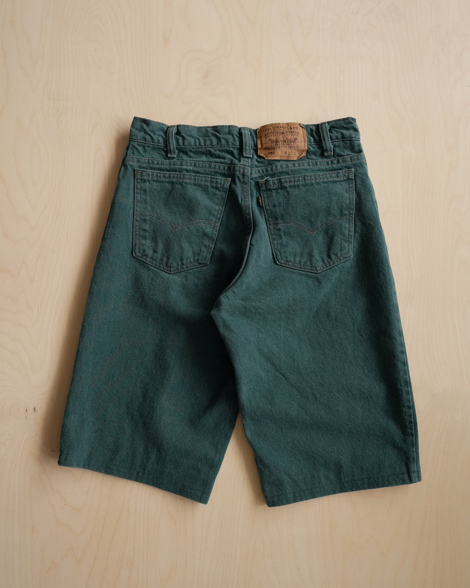levi's 550 jean shorts