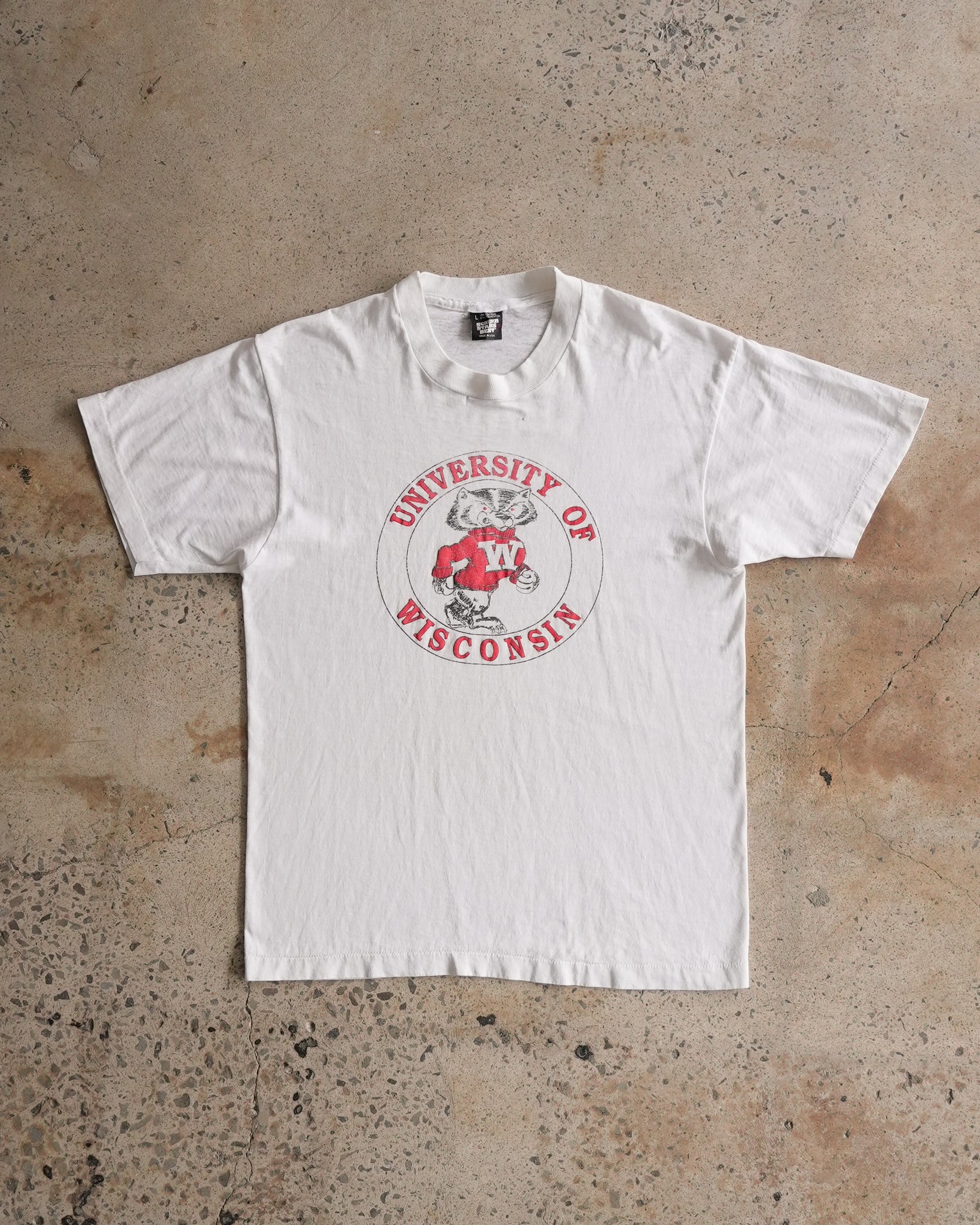 university of wisconsin vintage t-shirt