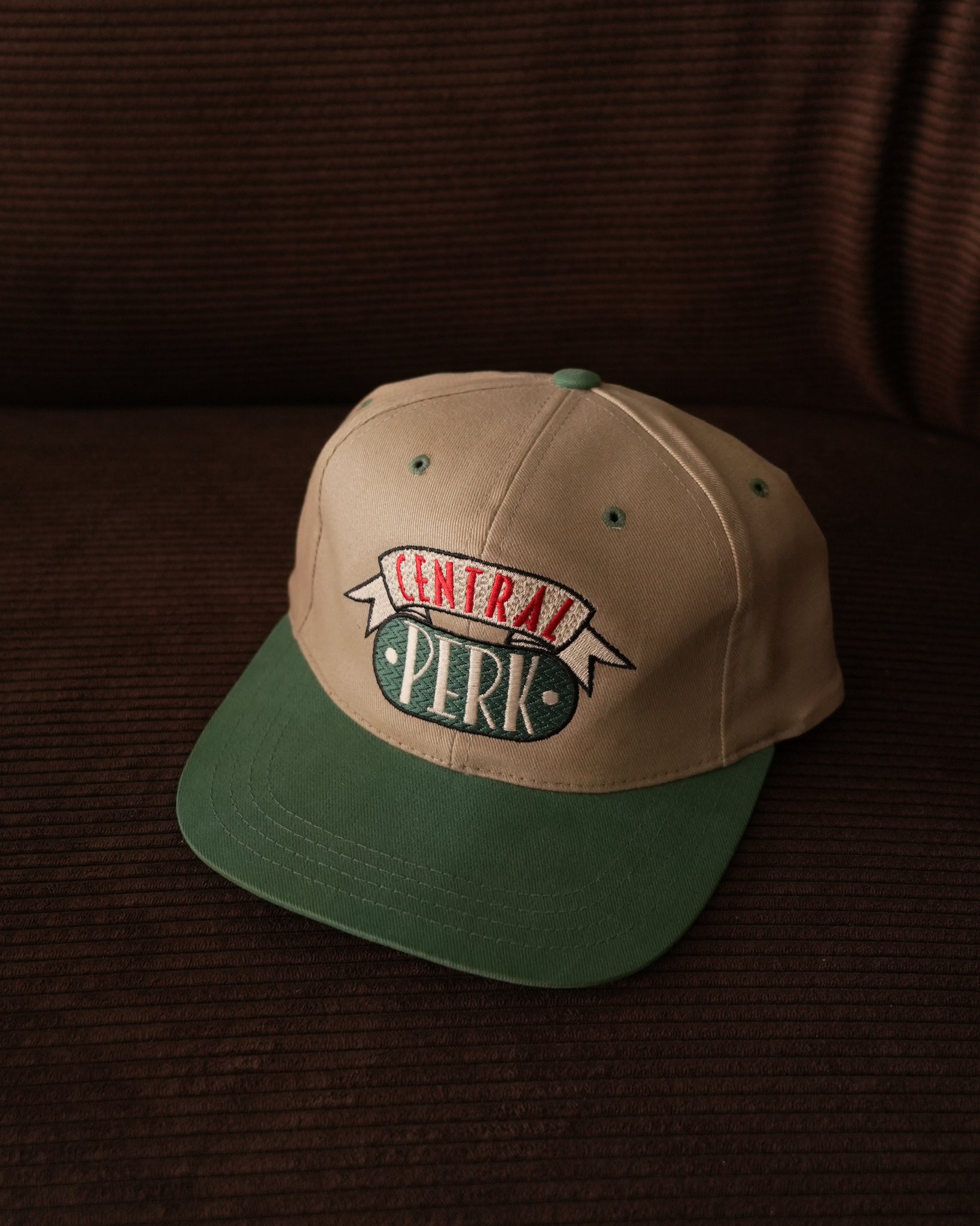 central perk friends strapback hat