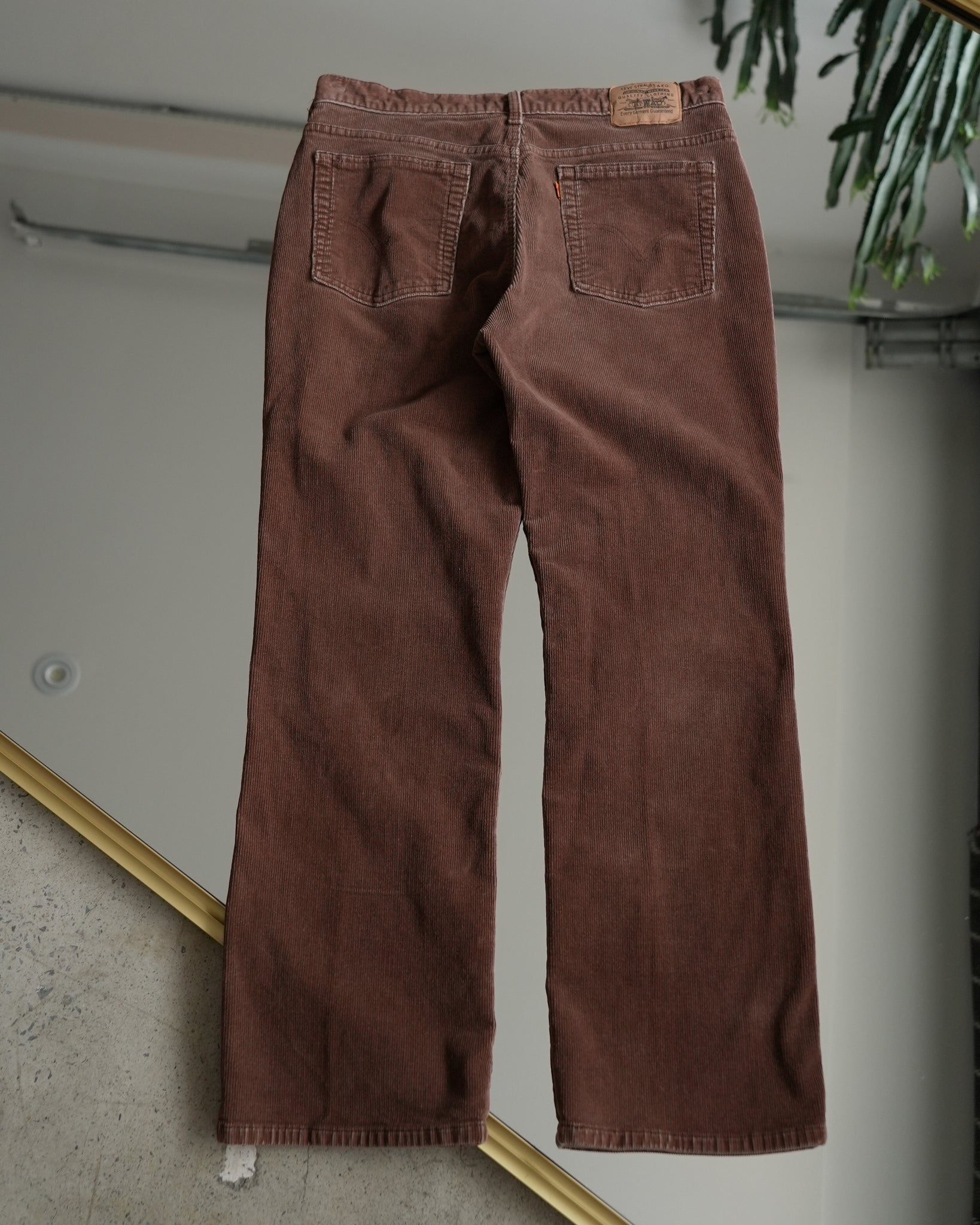 levi's orange tab bootcut corduroy pants