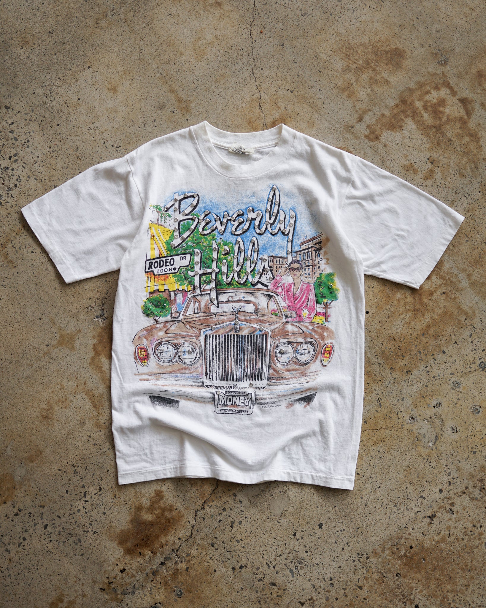 beverly hills 1987 t-shirt