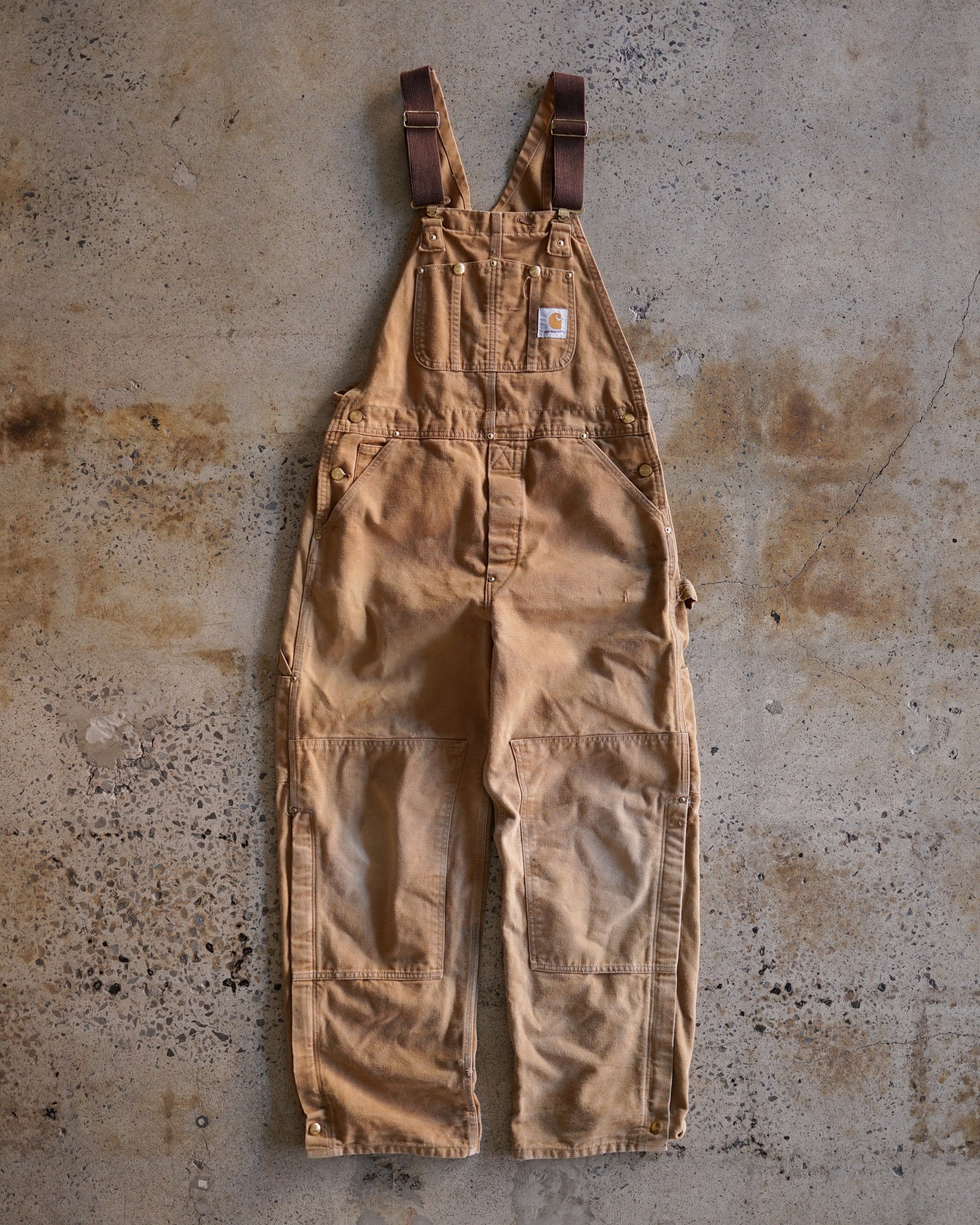 carhartt double knees overalls