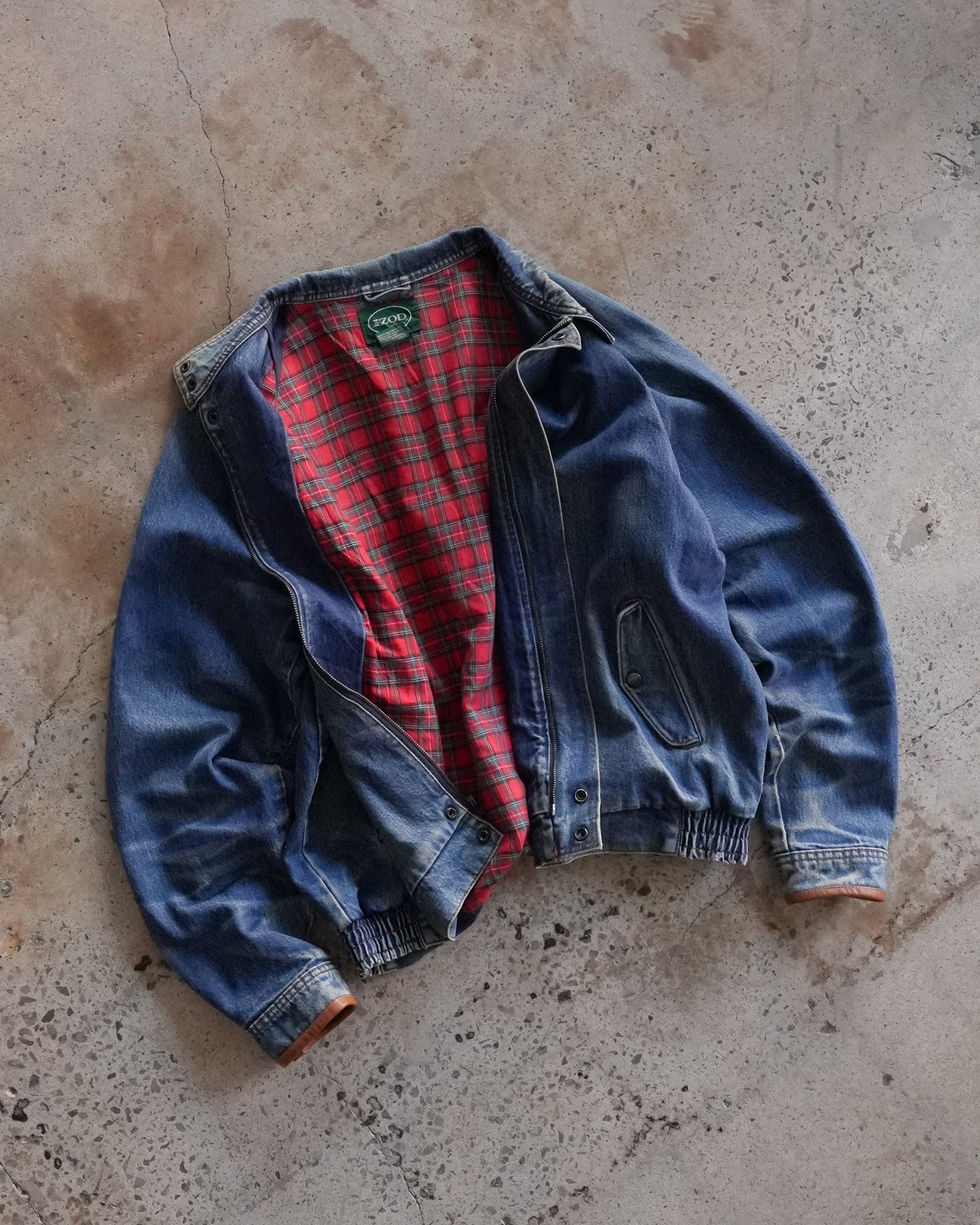 izod denim jacket