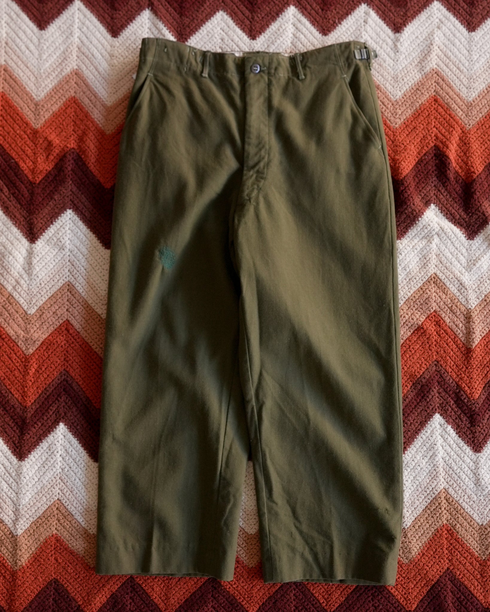 vintage military trousers