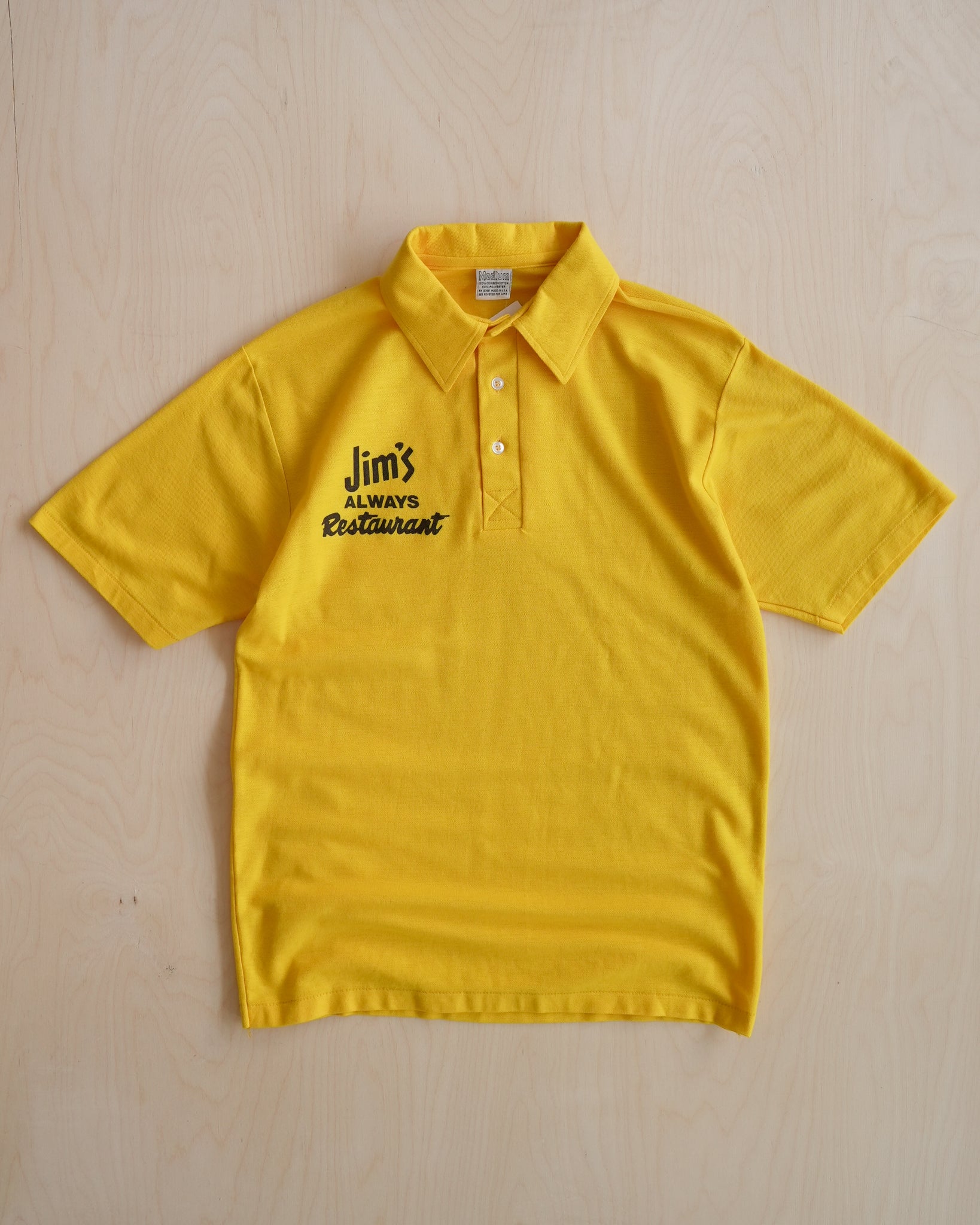 jim's always restaurant polo shirt