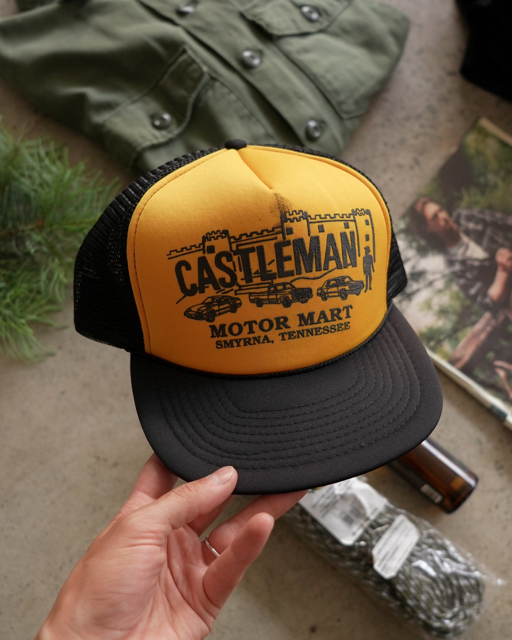 castleman smyrna tennessee trucker hat