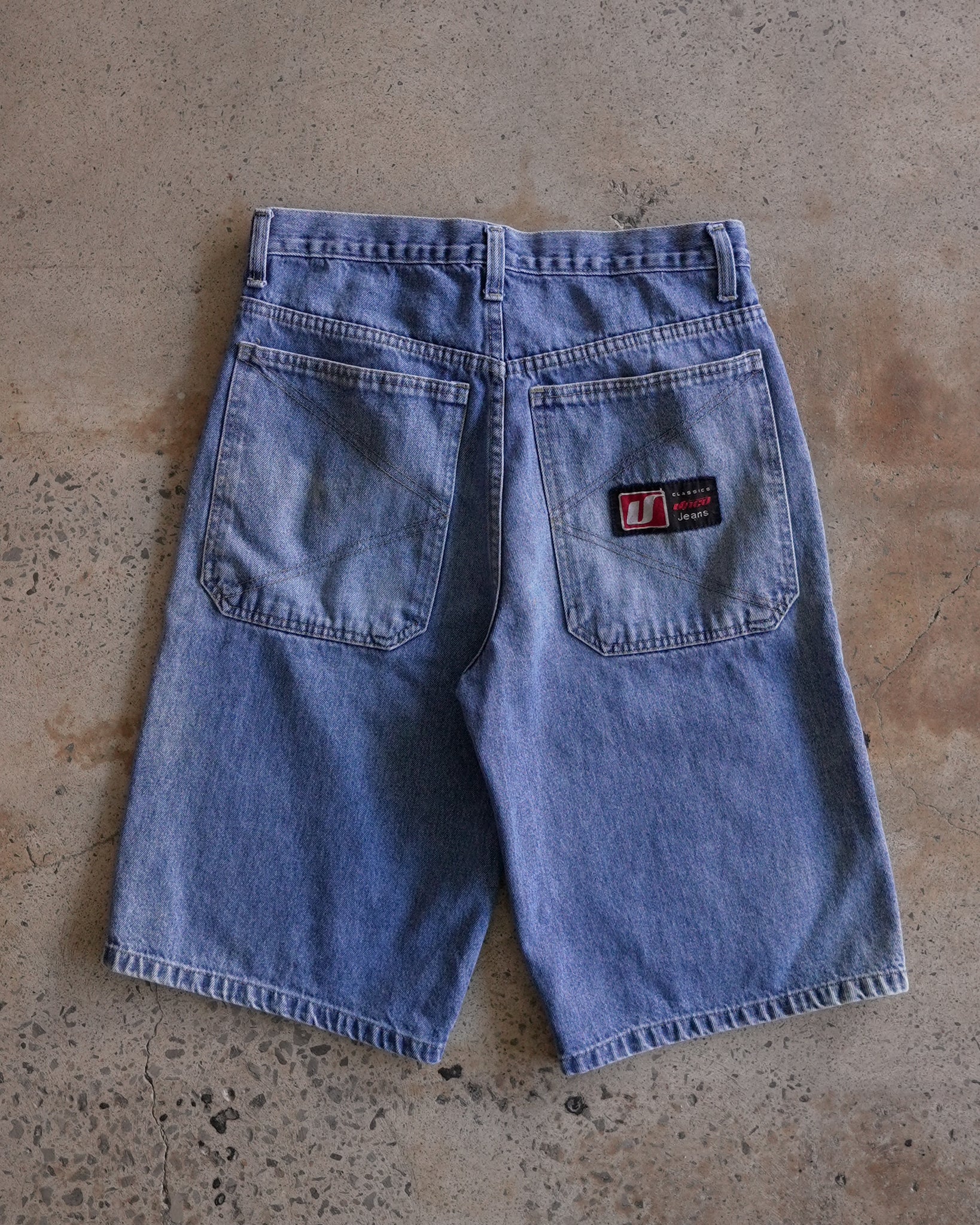 jnco baggy jean shorts