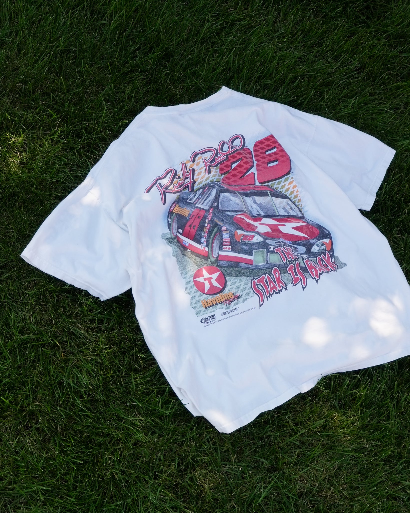 ricky rudd texaco havoline racing t-shirt