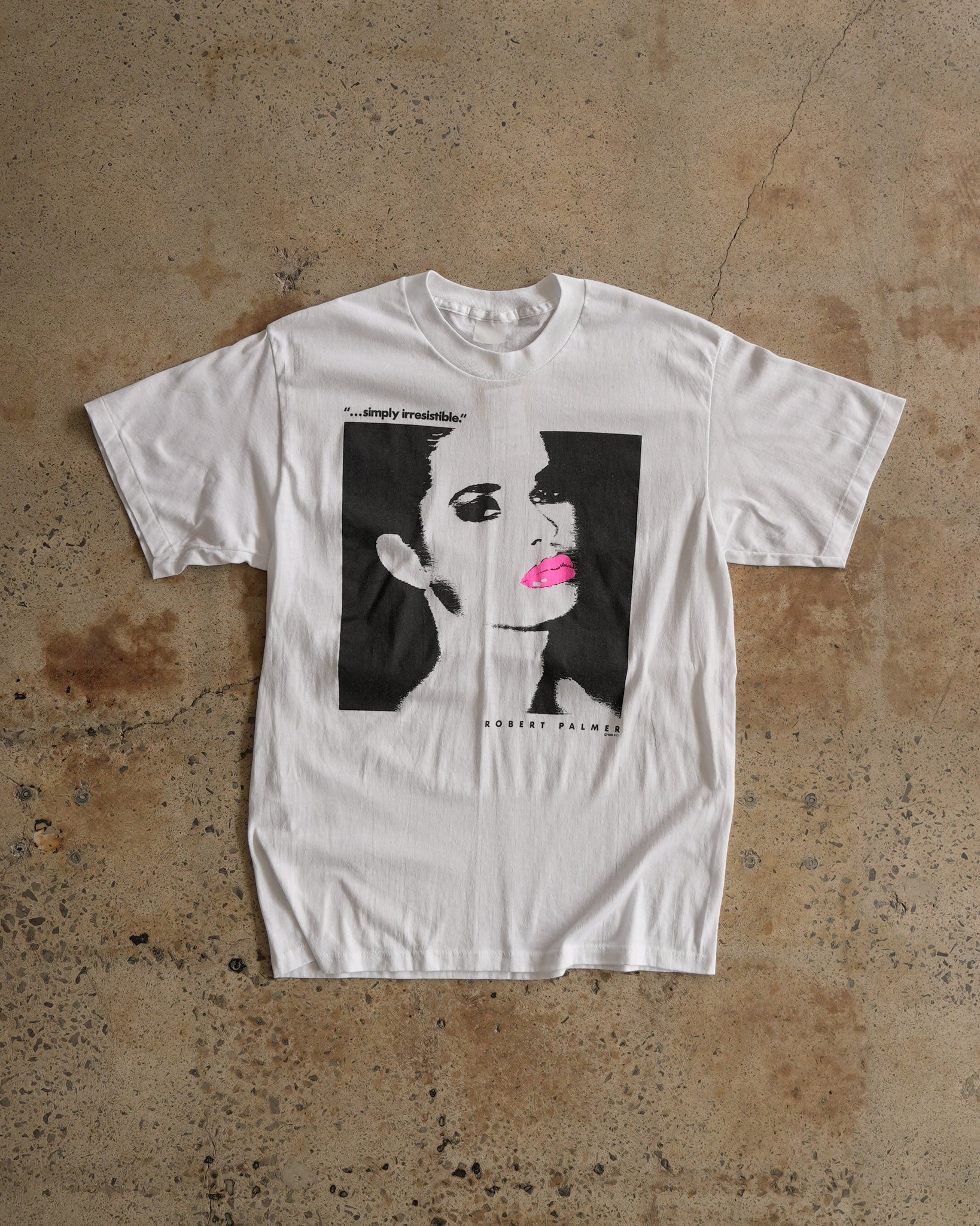 robert palmer 1988 t-shirt