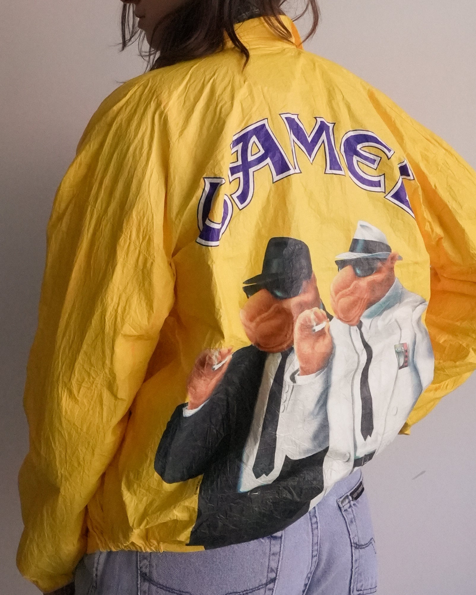 camel 1992 zip-up windbreaker