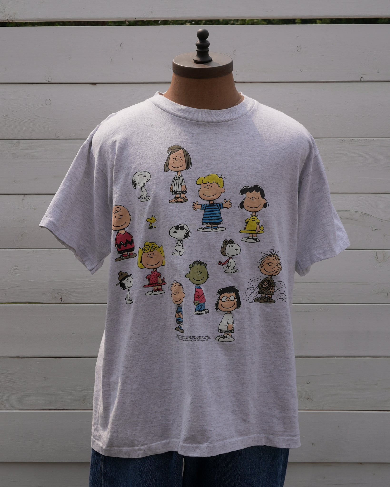 peanuts 1986 t-shirt