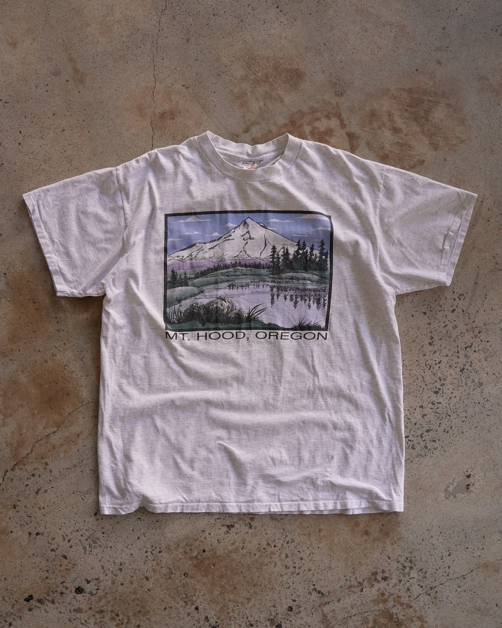 mount hood oregon 1993 t-shirt