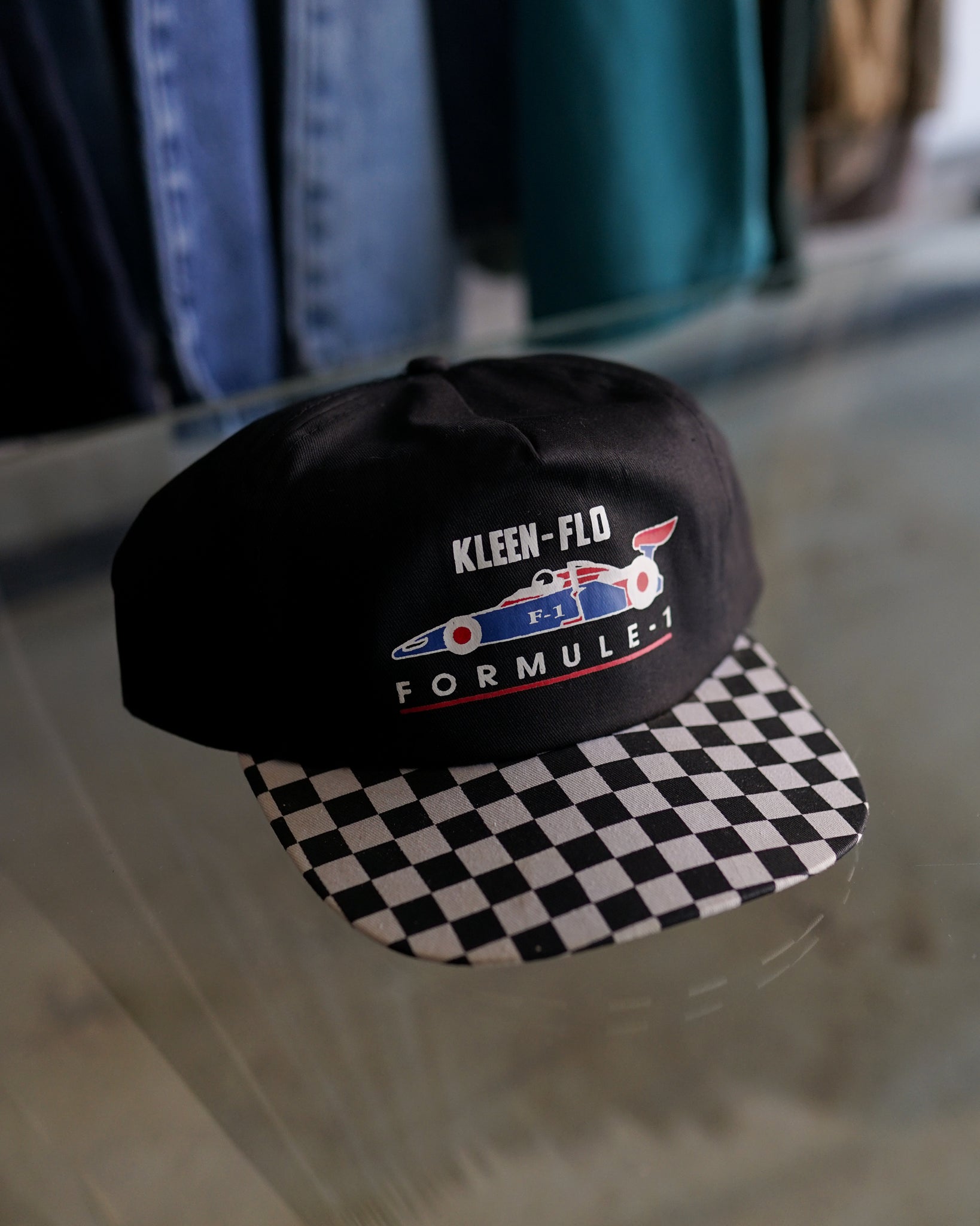 kleen-flo formule-1 snapback hat