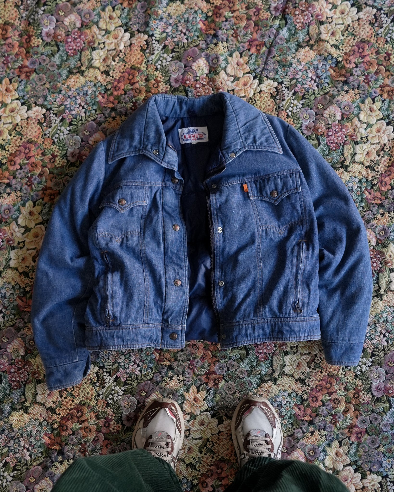 levi's orange tab ski down jacket