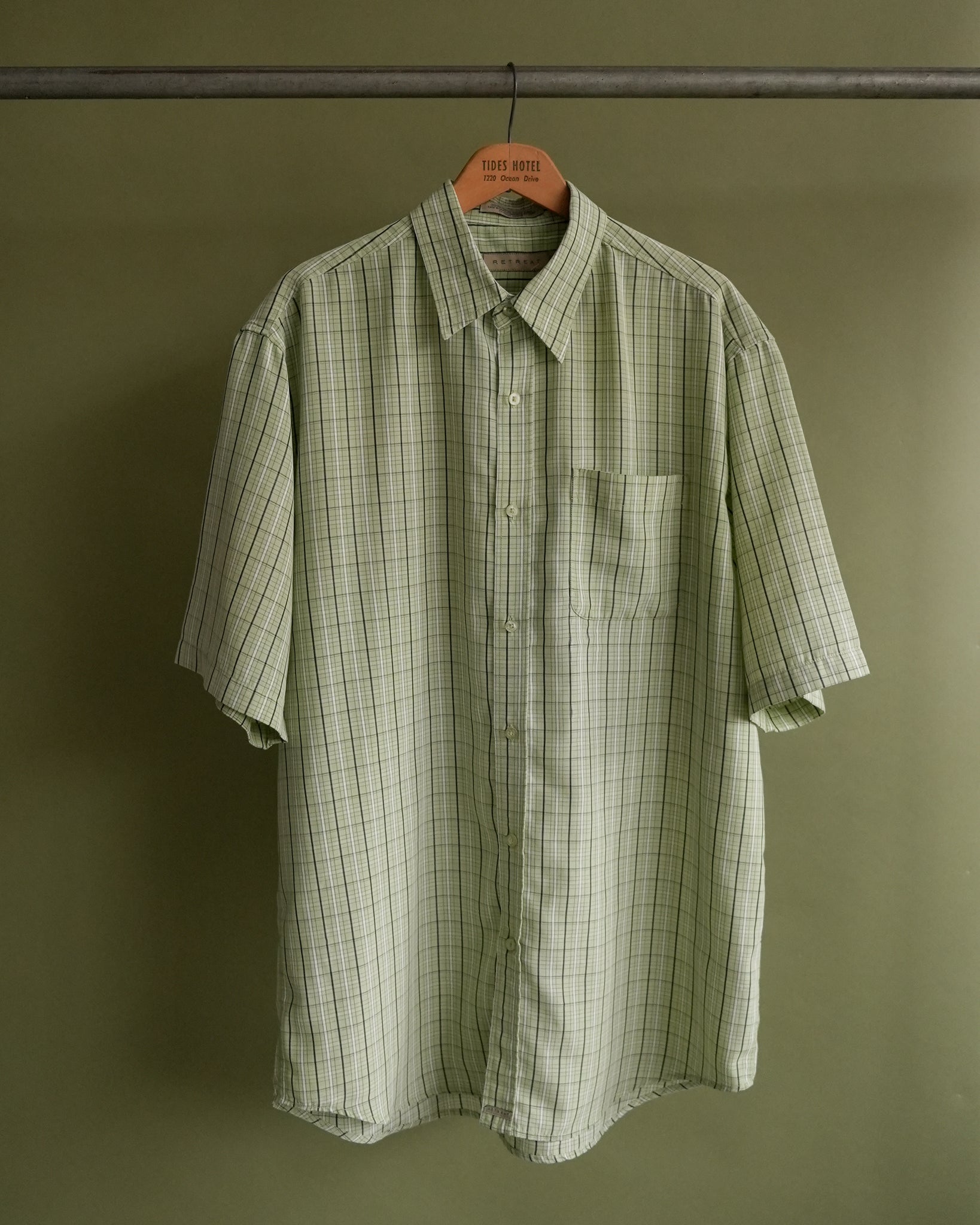 retreat button-up shirt