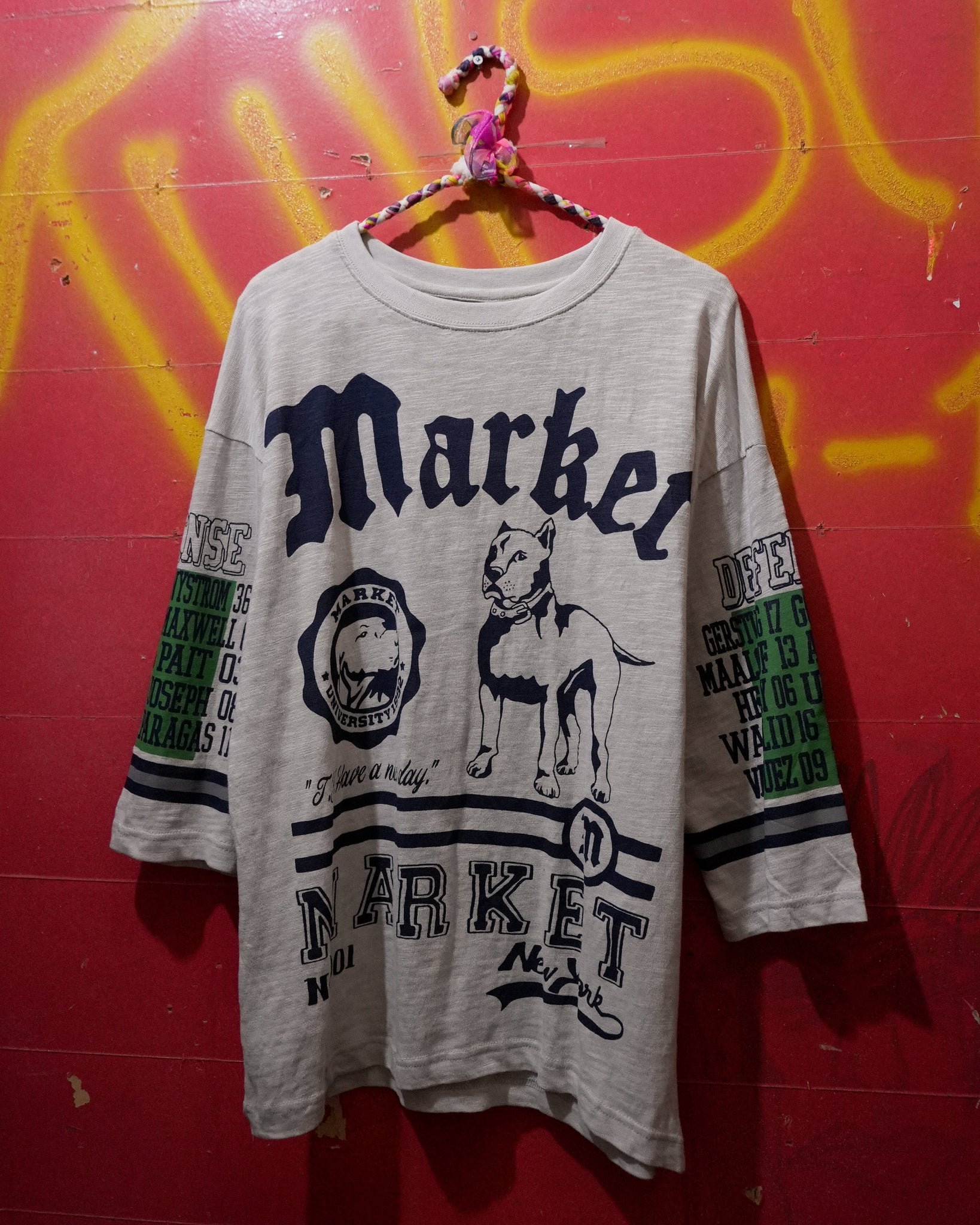 market new york raglan sleeve shirt