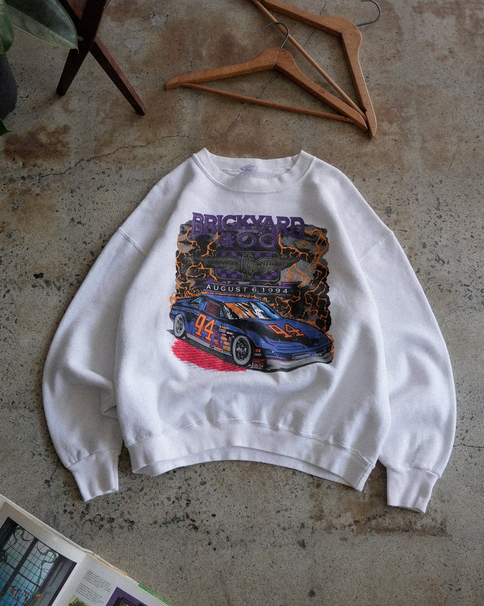 brickyard 400 1994 crewneck