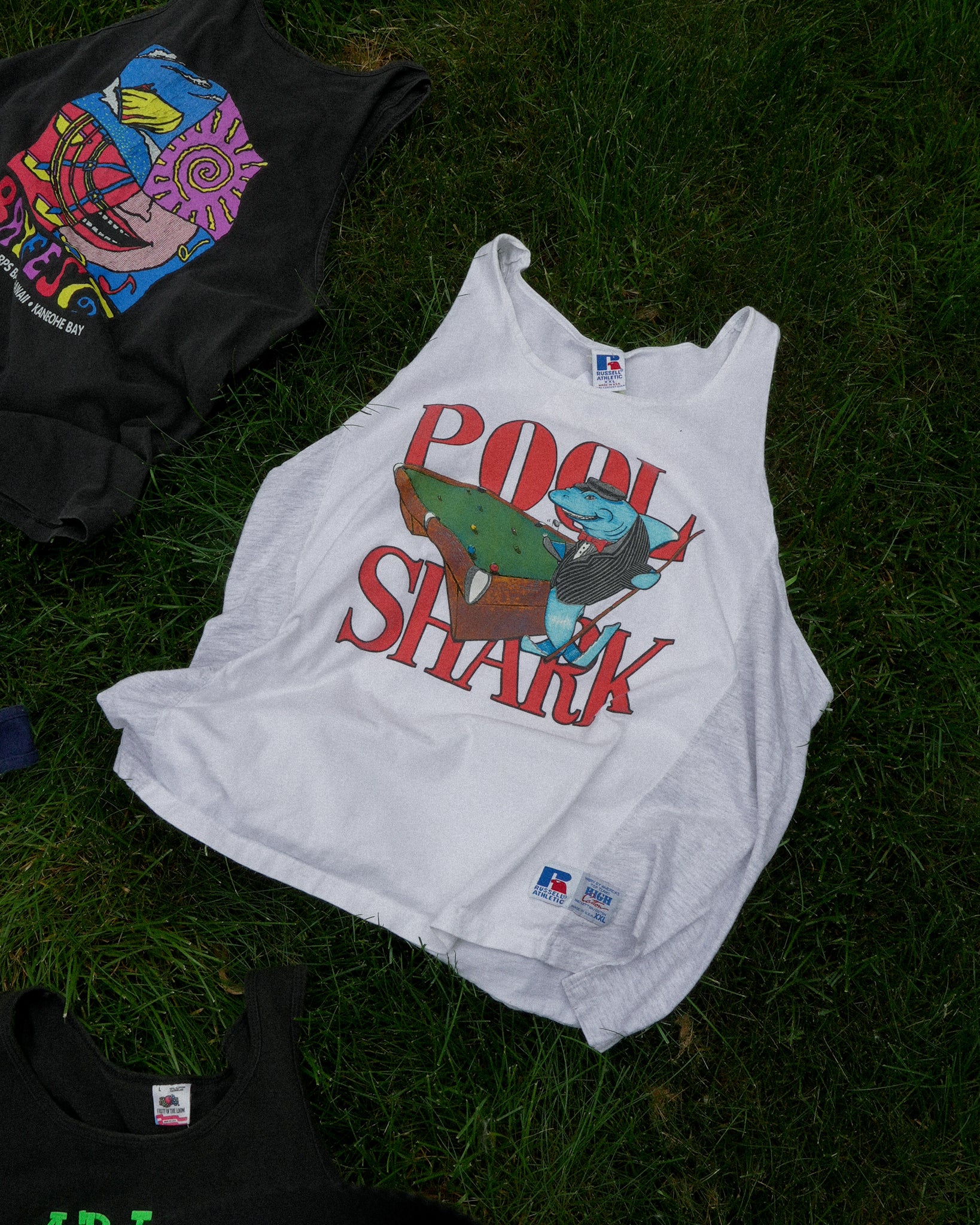 russell athletic pool shark tank top