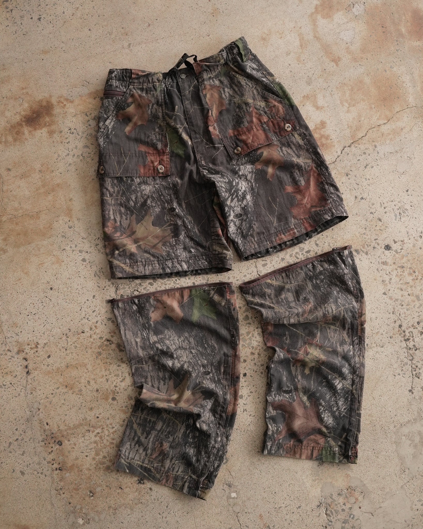 gamehide realtree camo convertible pants