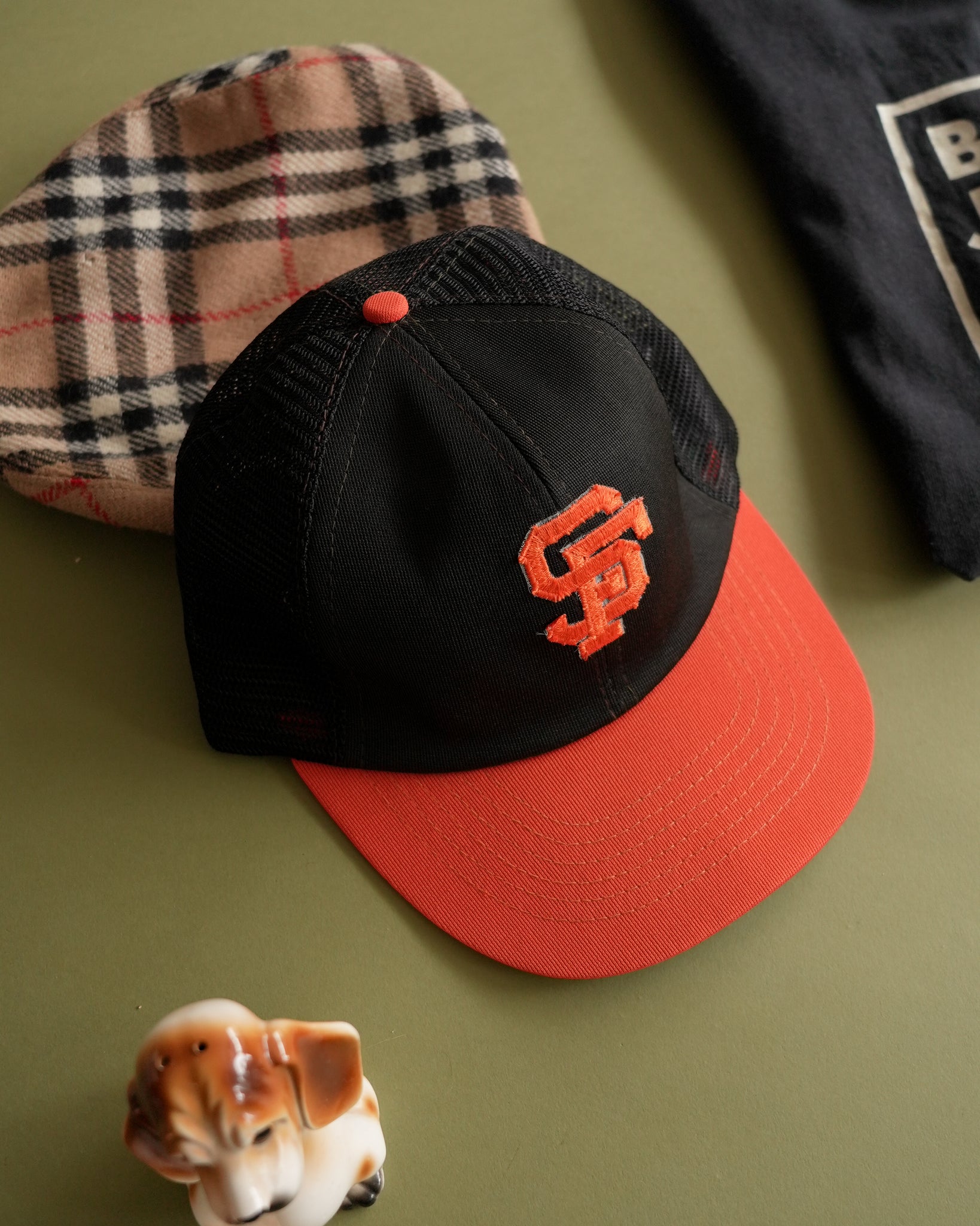 san francisco giants baseball trucker hat