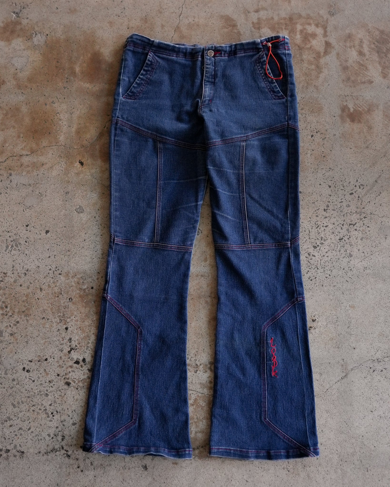 logik brand flared jeans