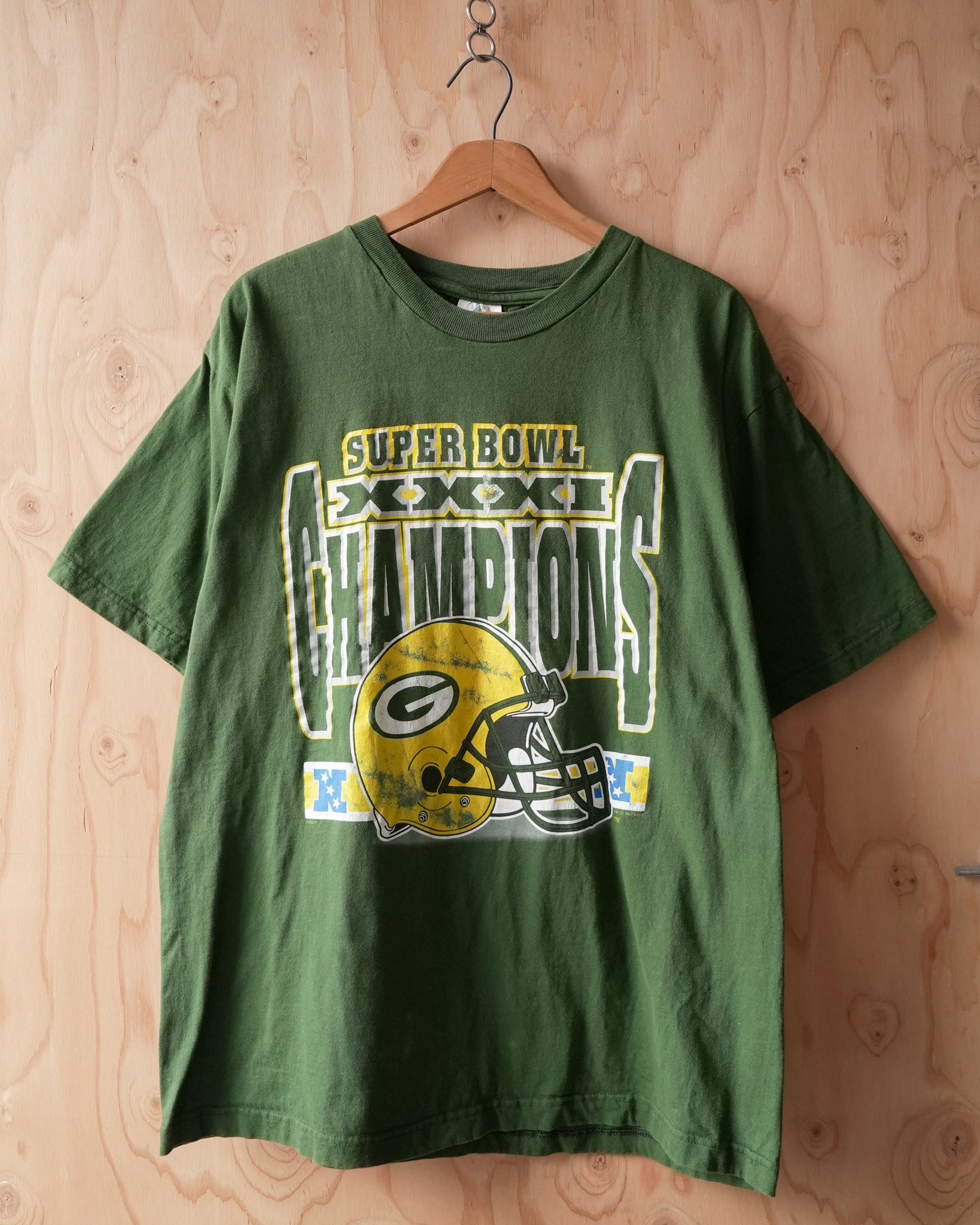 green bay packers 1997 t-shirt