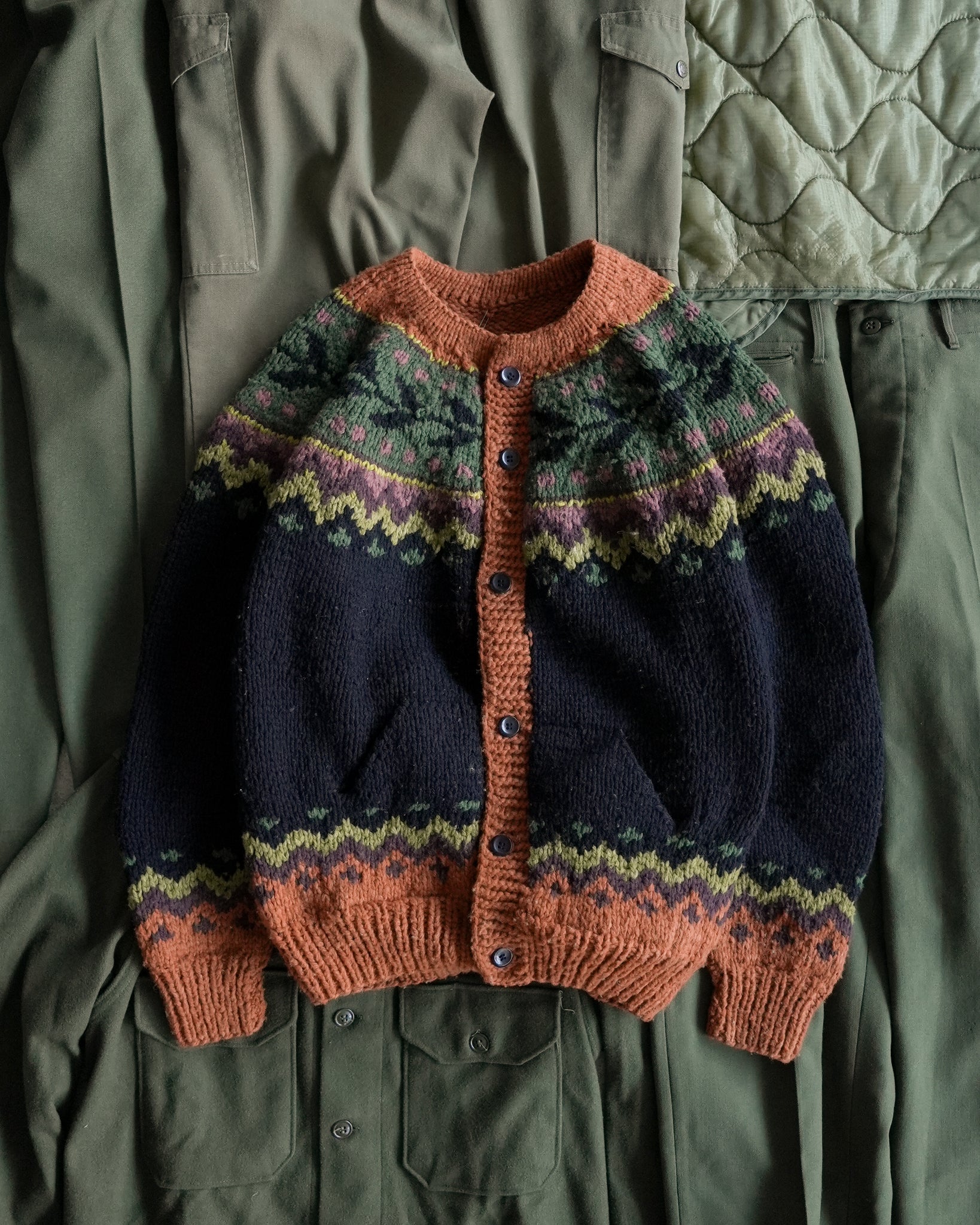 artesania knit cardigan