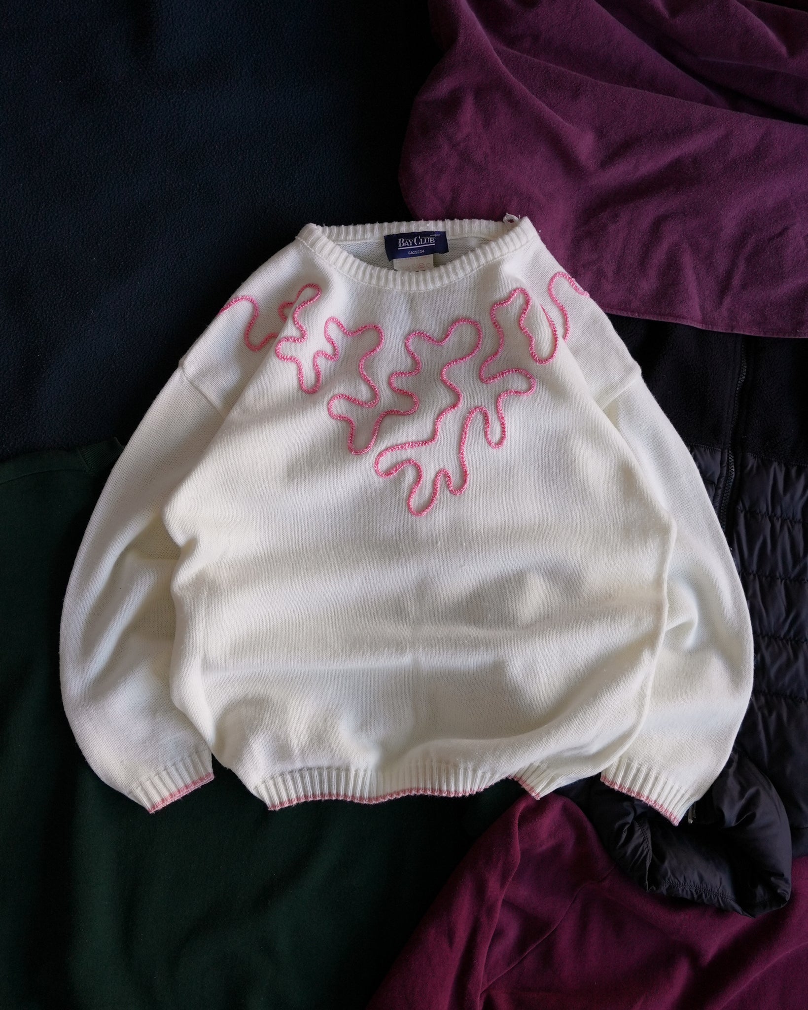 bay club knit sweater