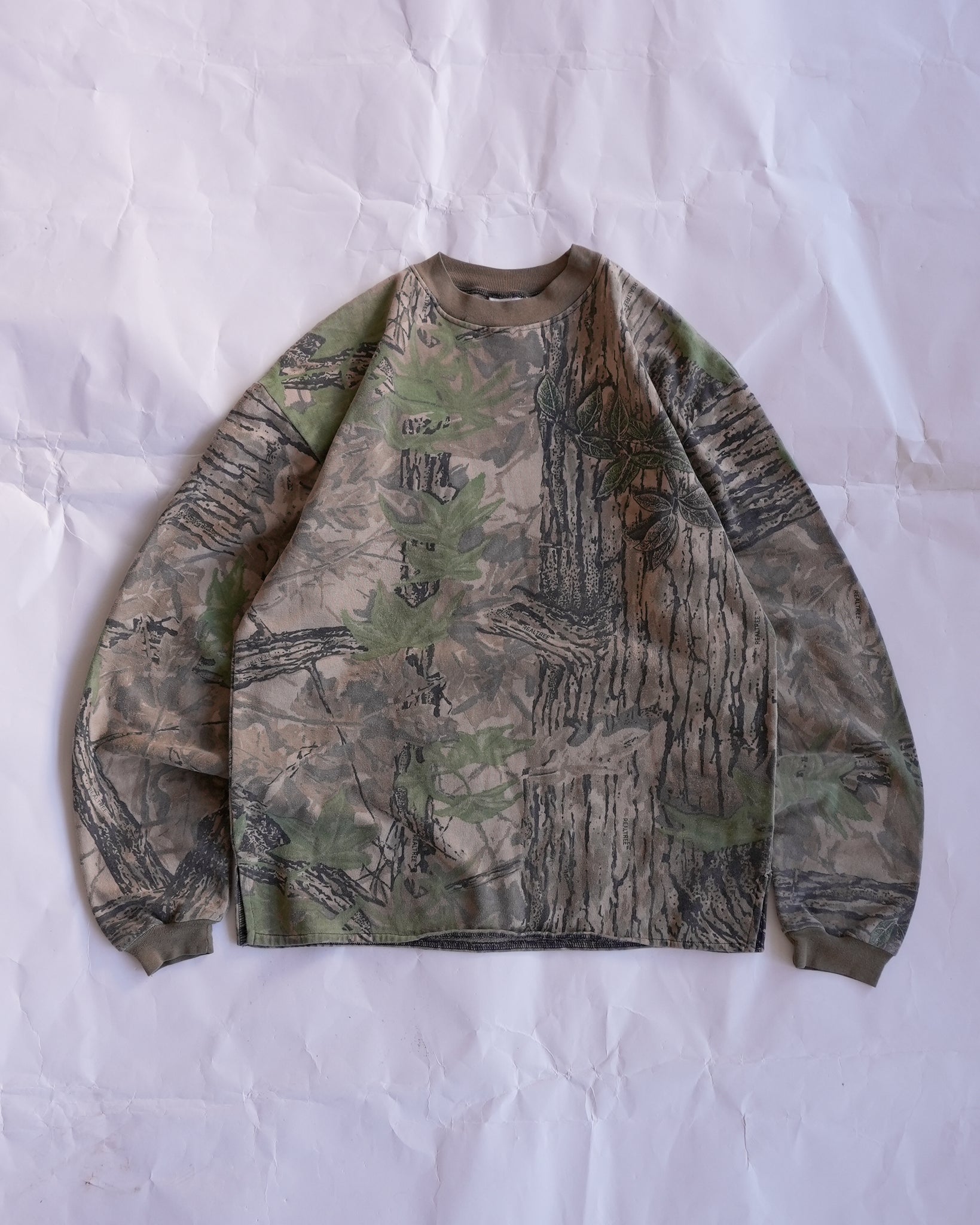 realtree camo crewneck
