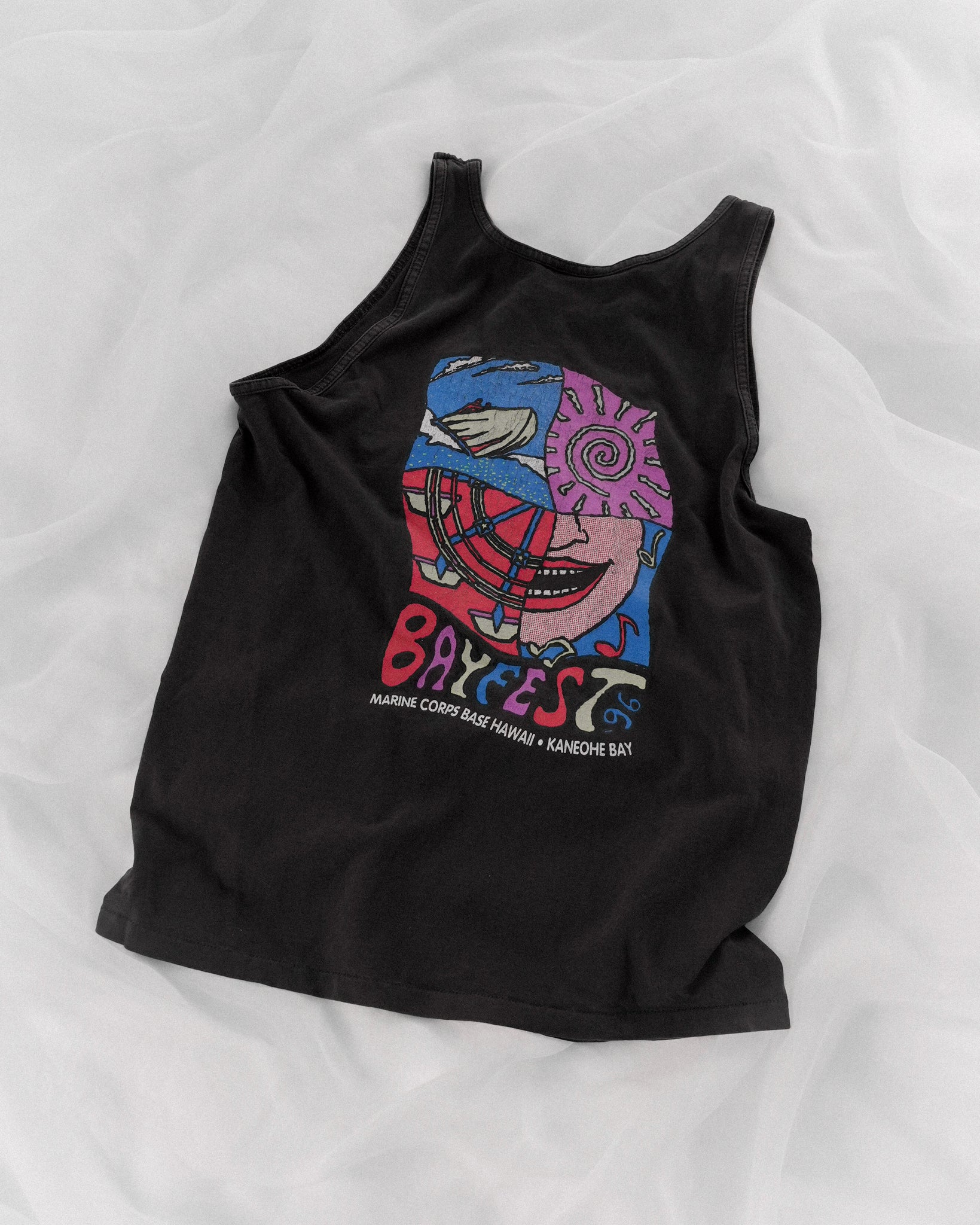 bayfest hawaii 1996 tank top