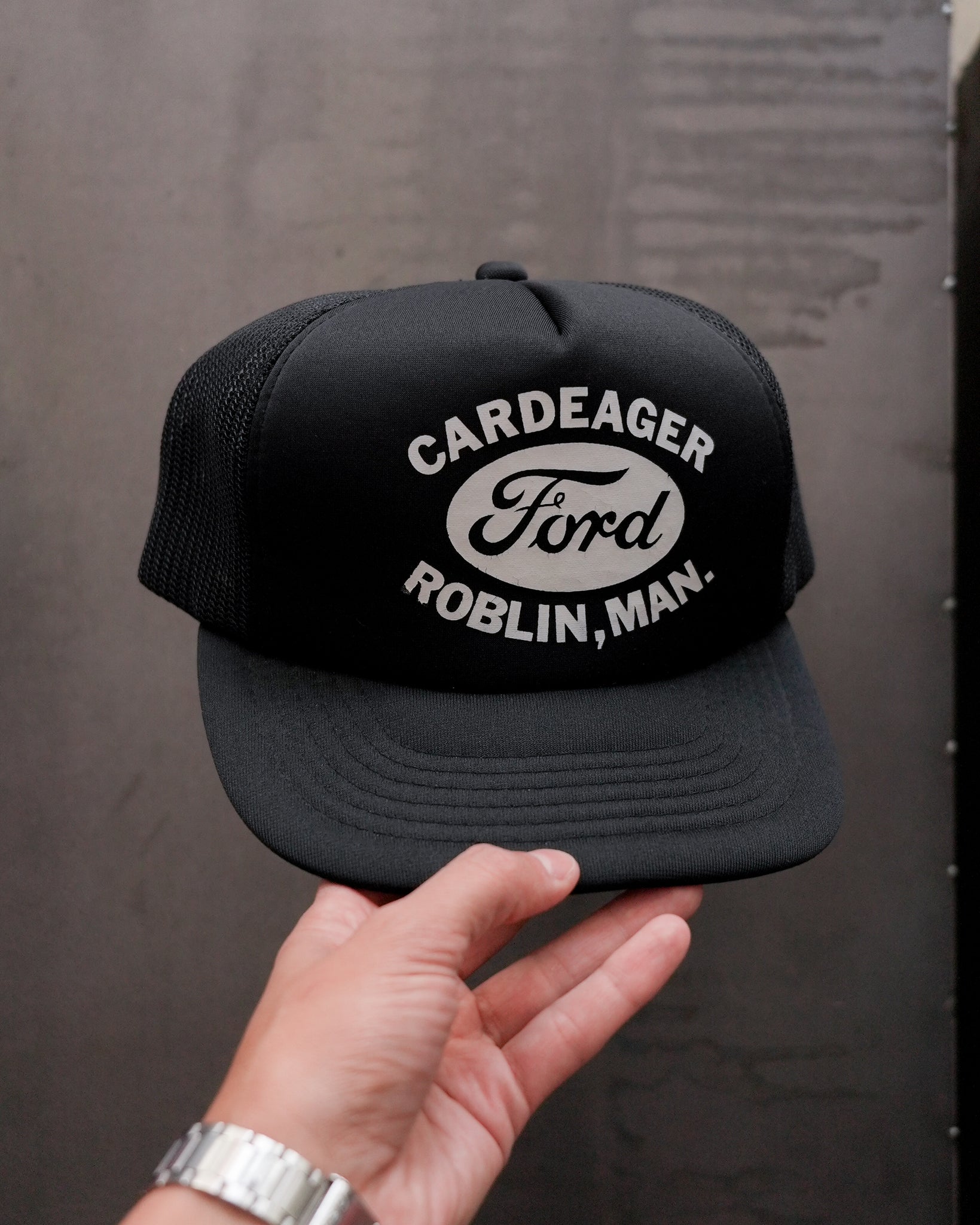cardeager ford trucker hat