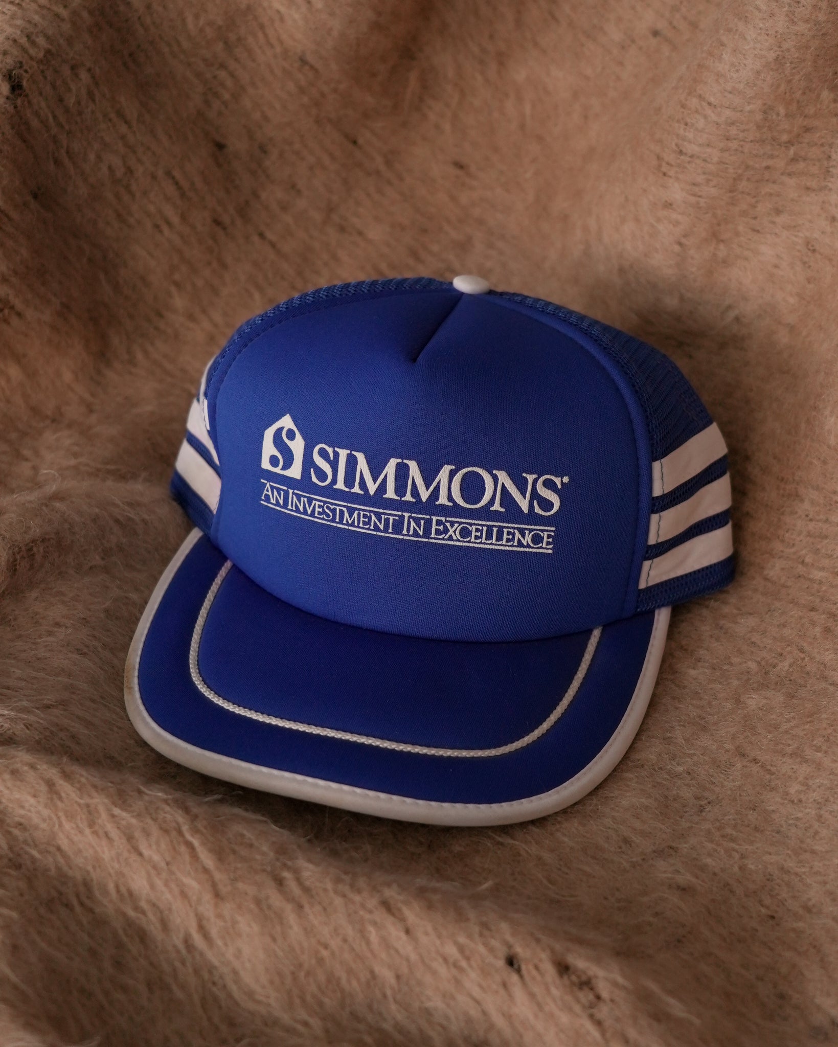 simmons trucker hat