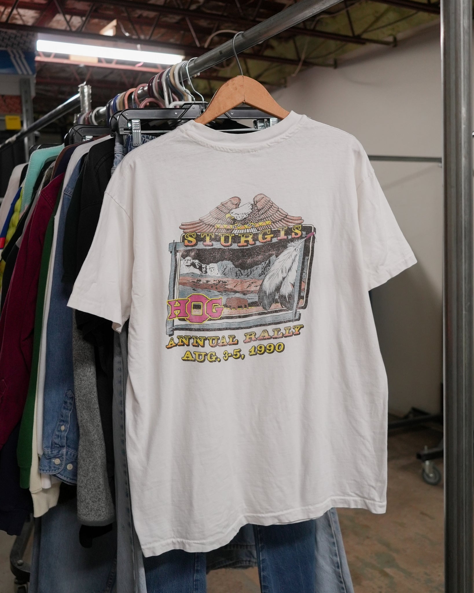sturgis annual rally 1990 t-shirt