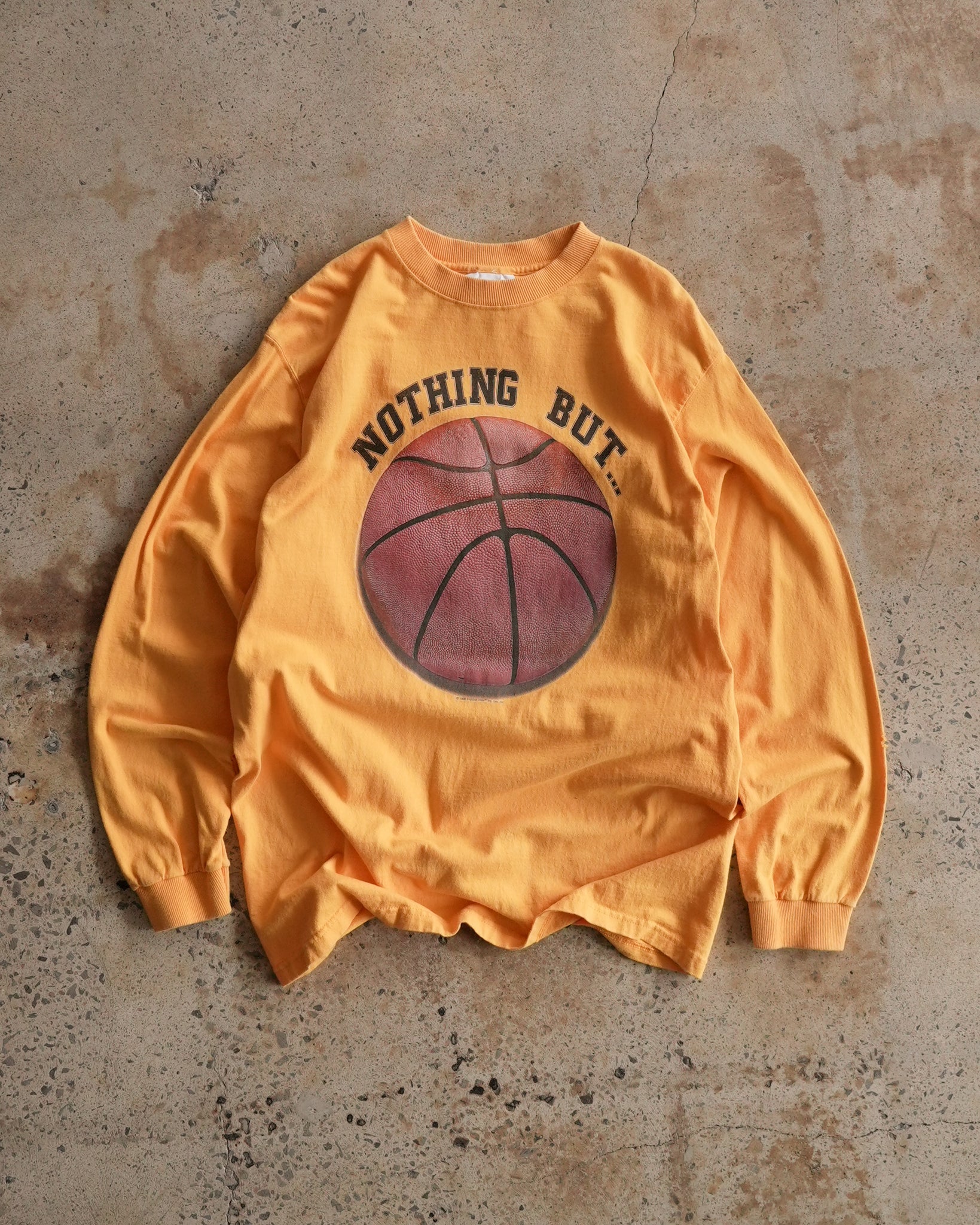 wu wear nothing but basketball longsleeve