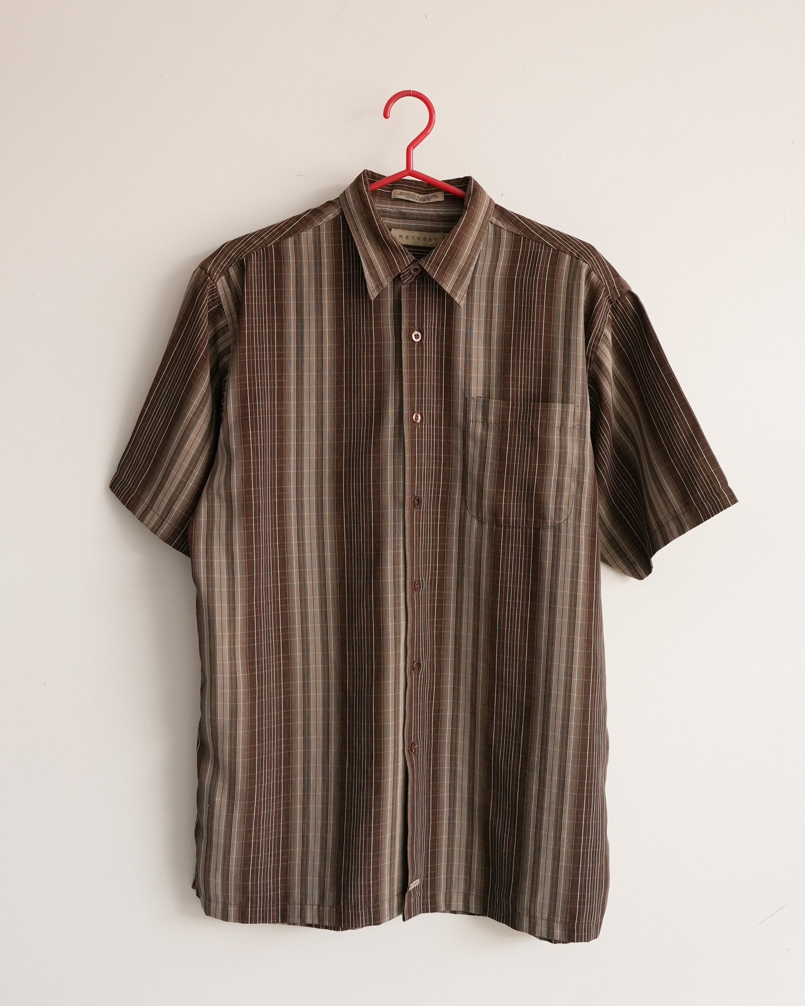retreat button-up shirt
