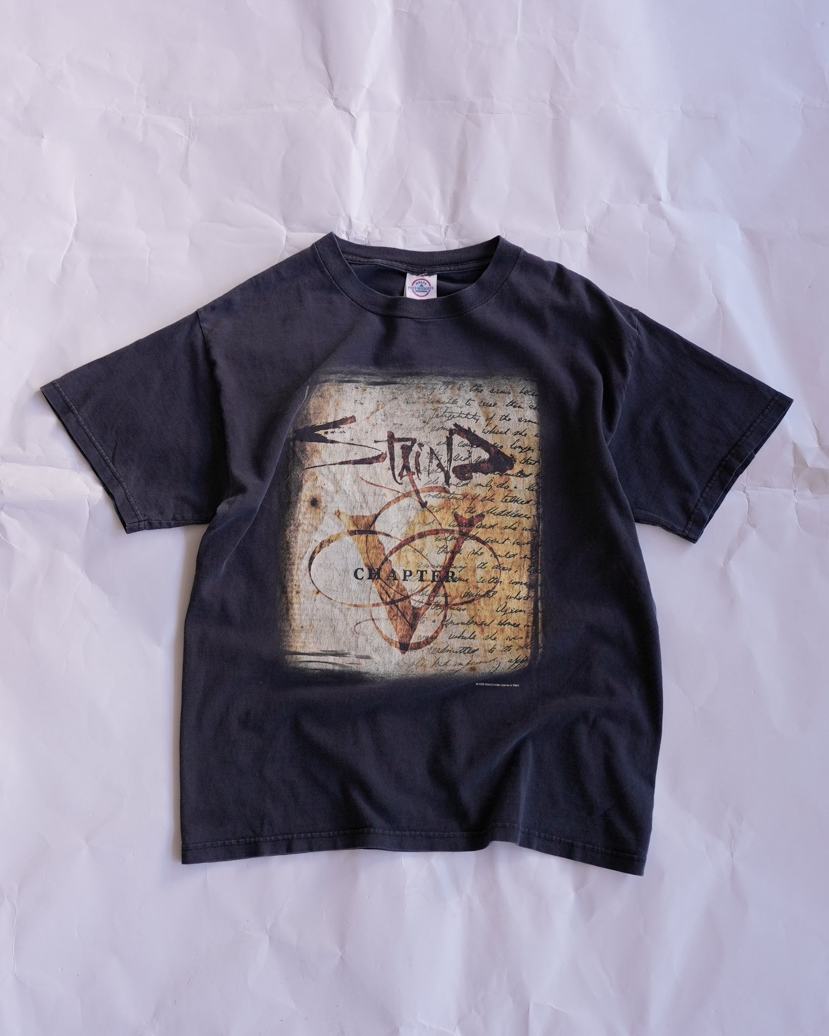 staind tour 2005 rock band t-shirt