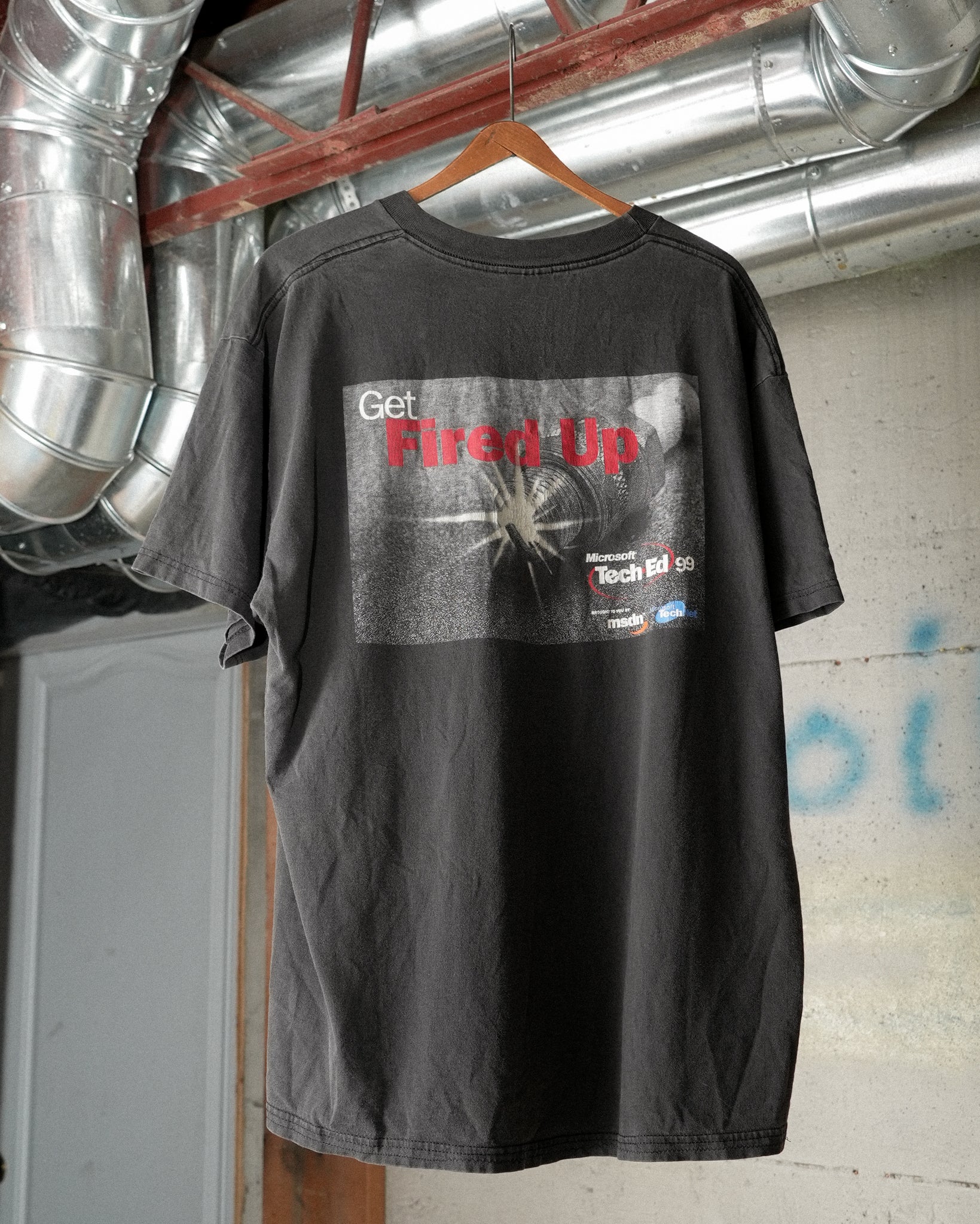 microsoft tech ed 99 glow in the dark t-shirt